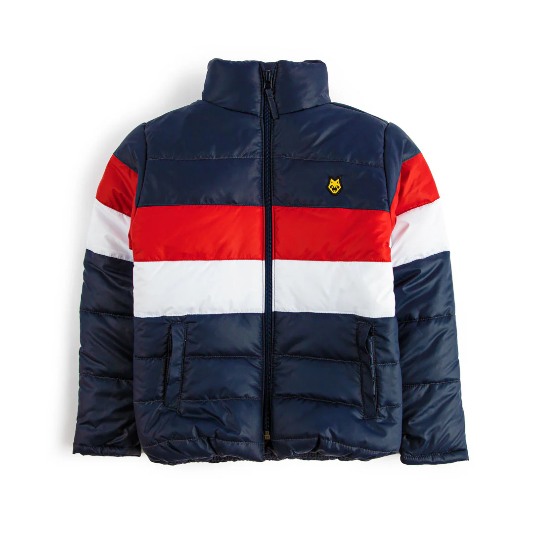 Navy Puffer Jacket