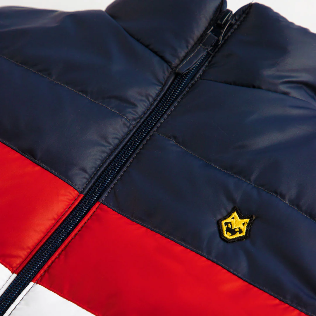 Navy Puffer Jacket - Image 2