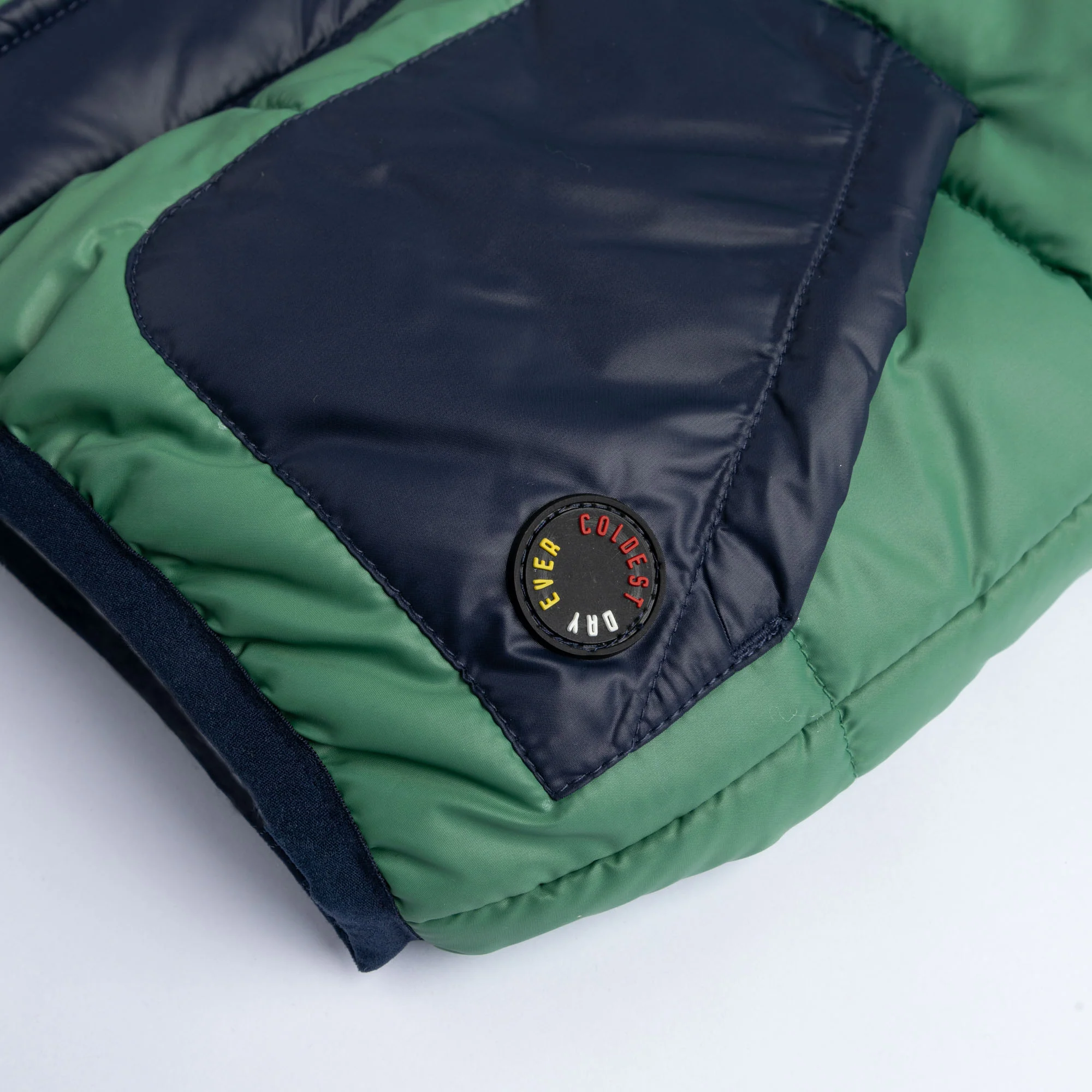 Color-Block Puffer Gilet - Image 2