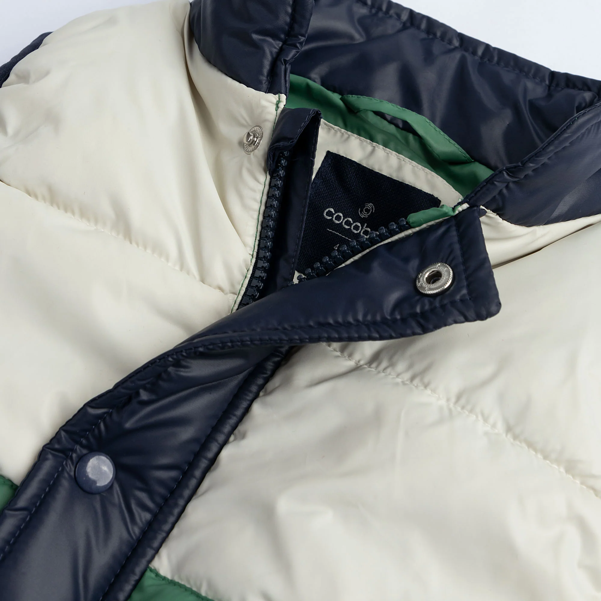 Color-Block Puffer Gilet - Image 3