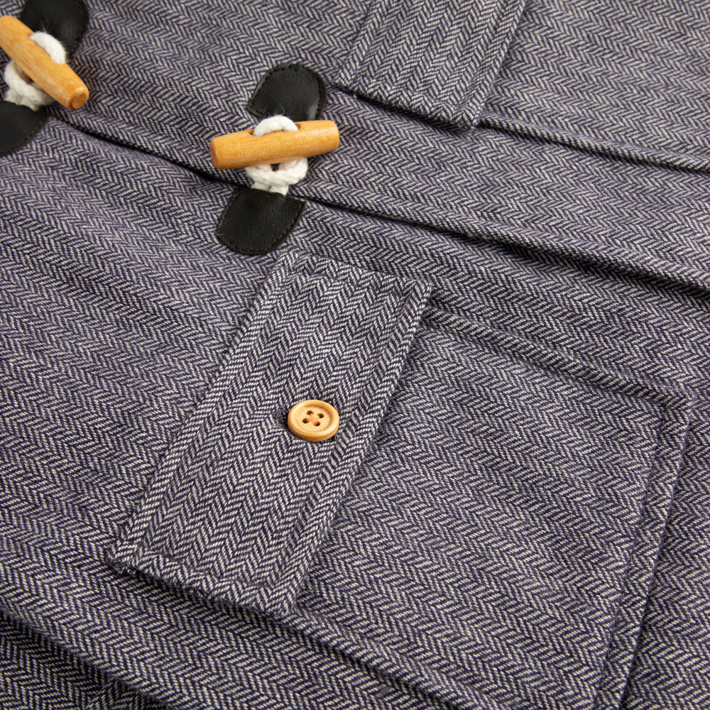 Grey Duffle Coat - Image 2