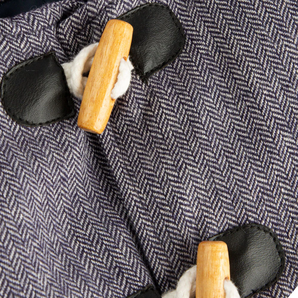 Grey Duffle Coat - Image 3