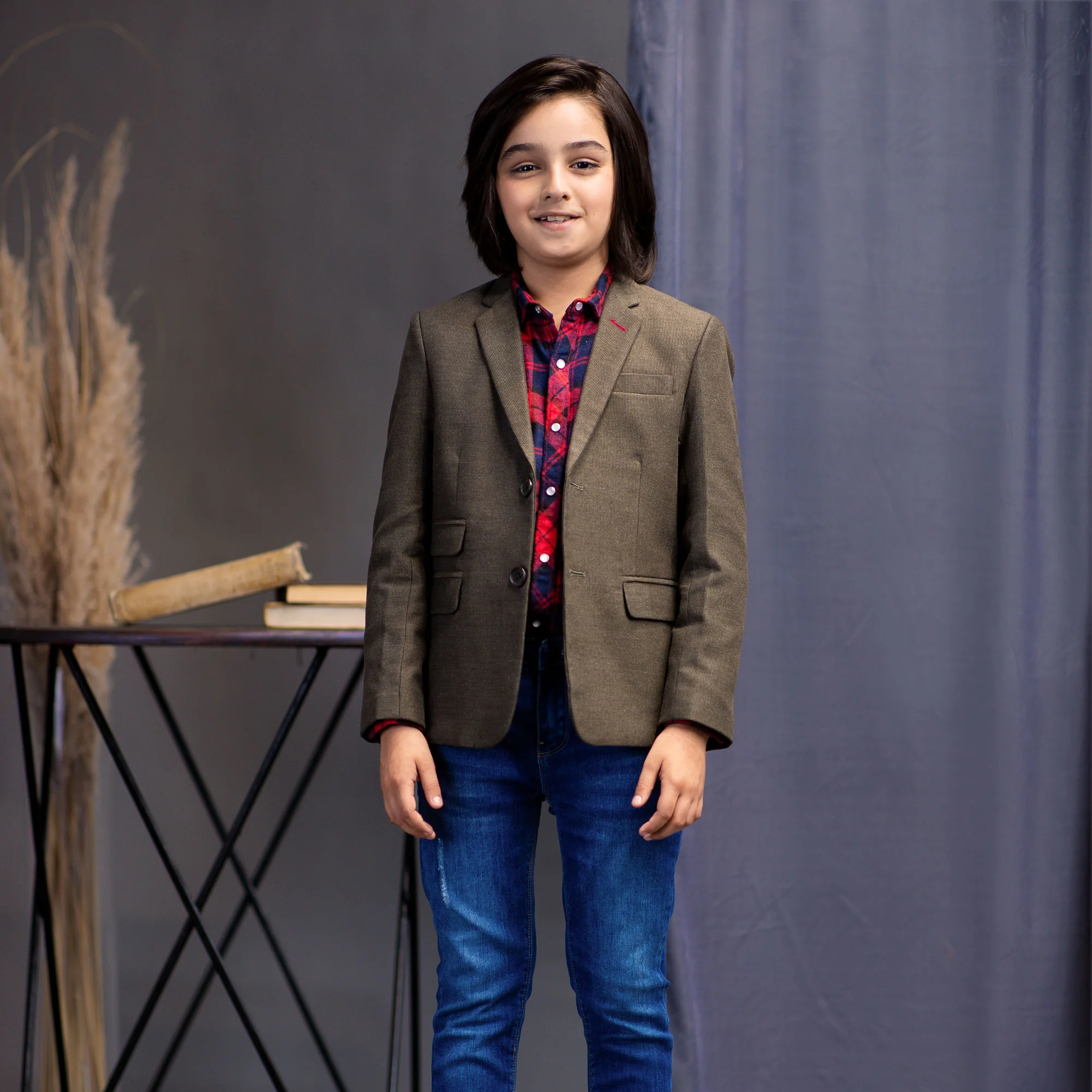 Textured Smart Fit Blazer