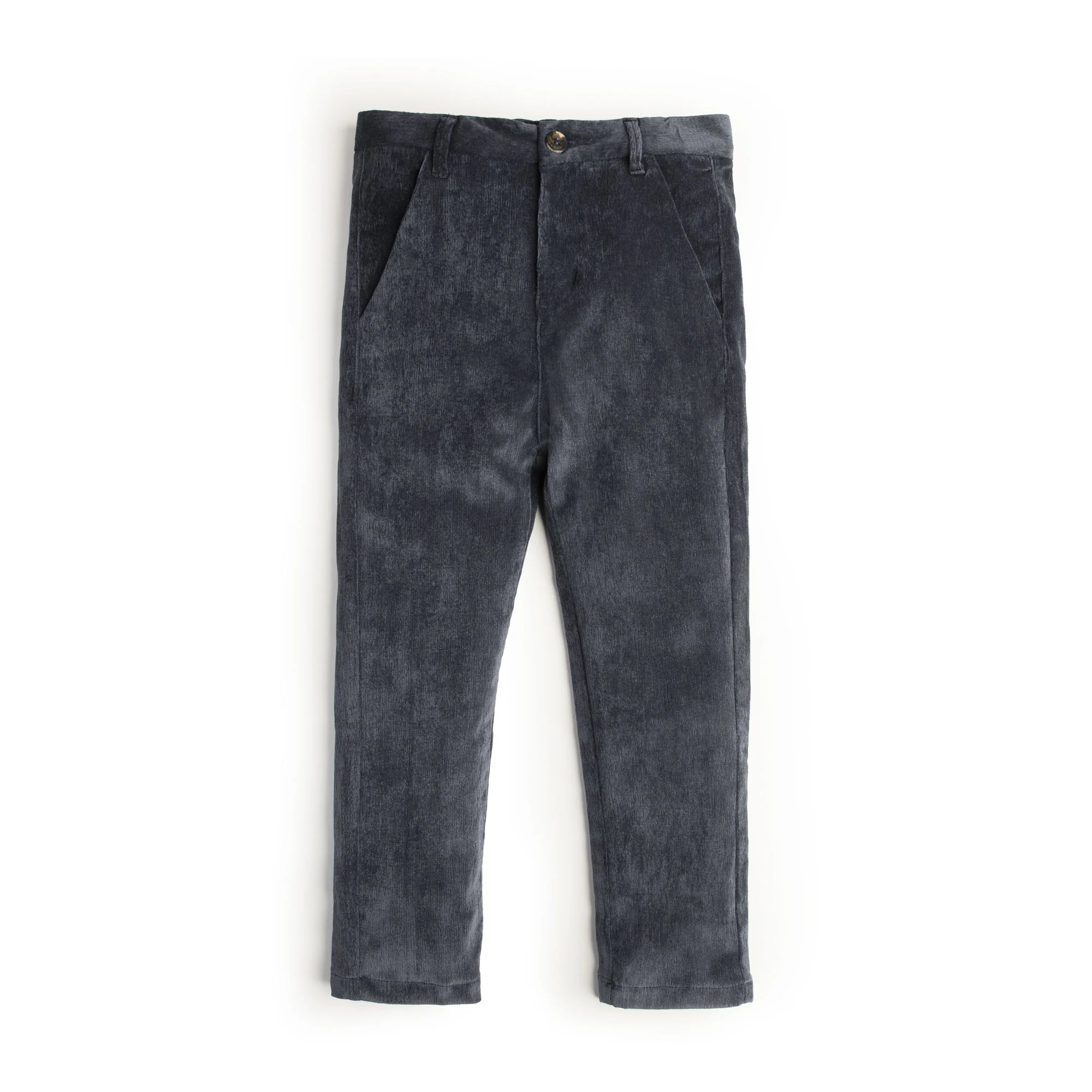Charcoal Grey Corduroy Pant