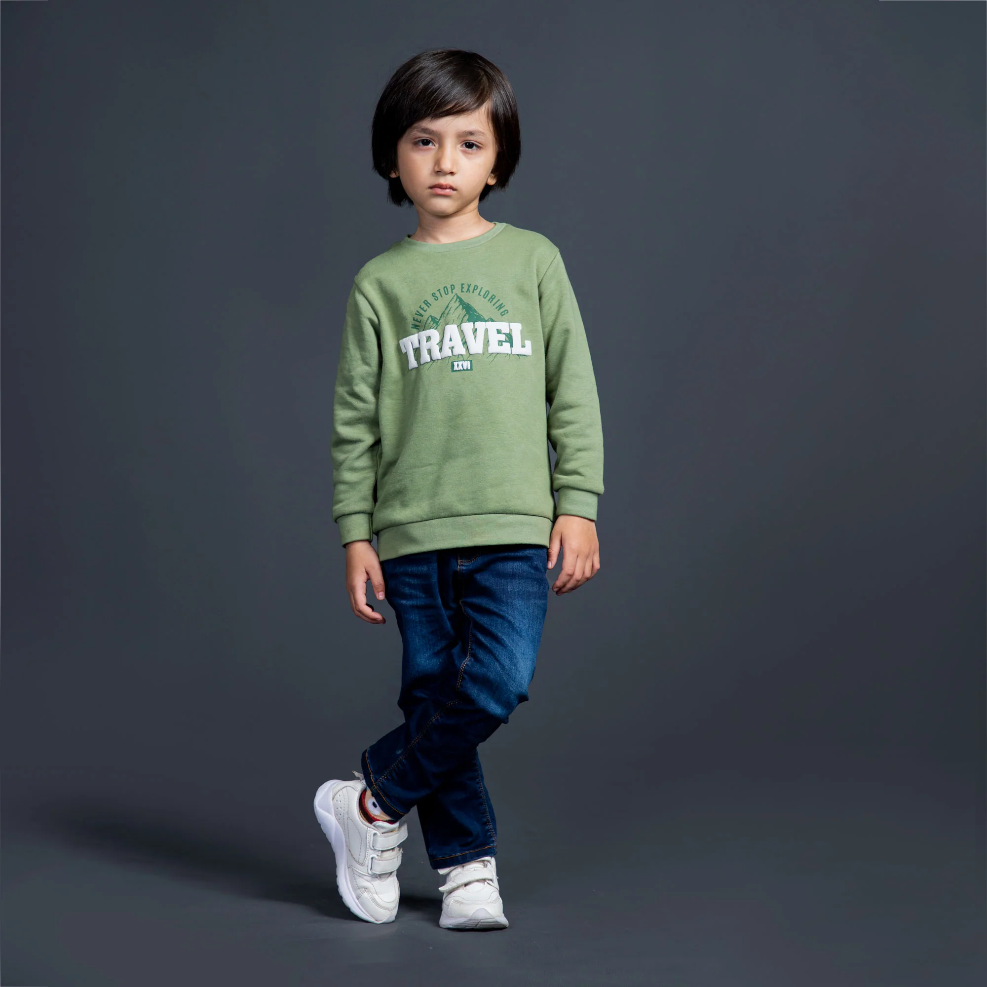 Traveller Green Sweatshirt
