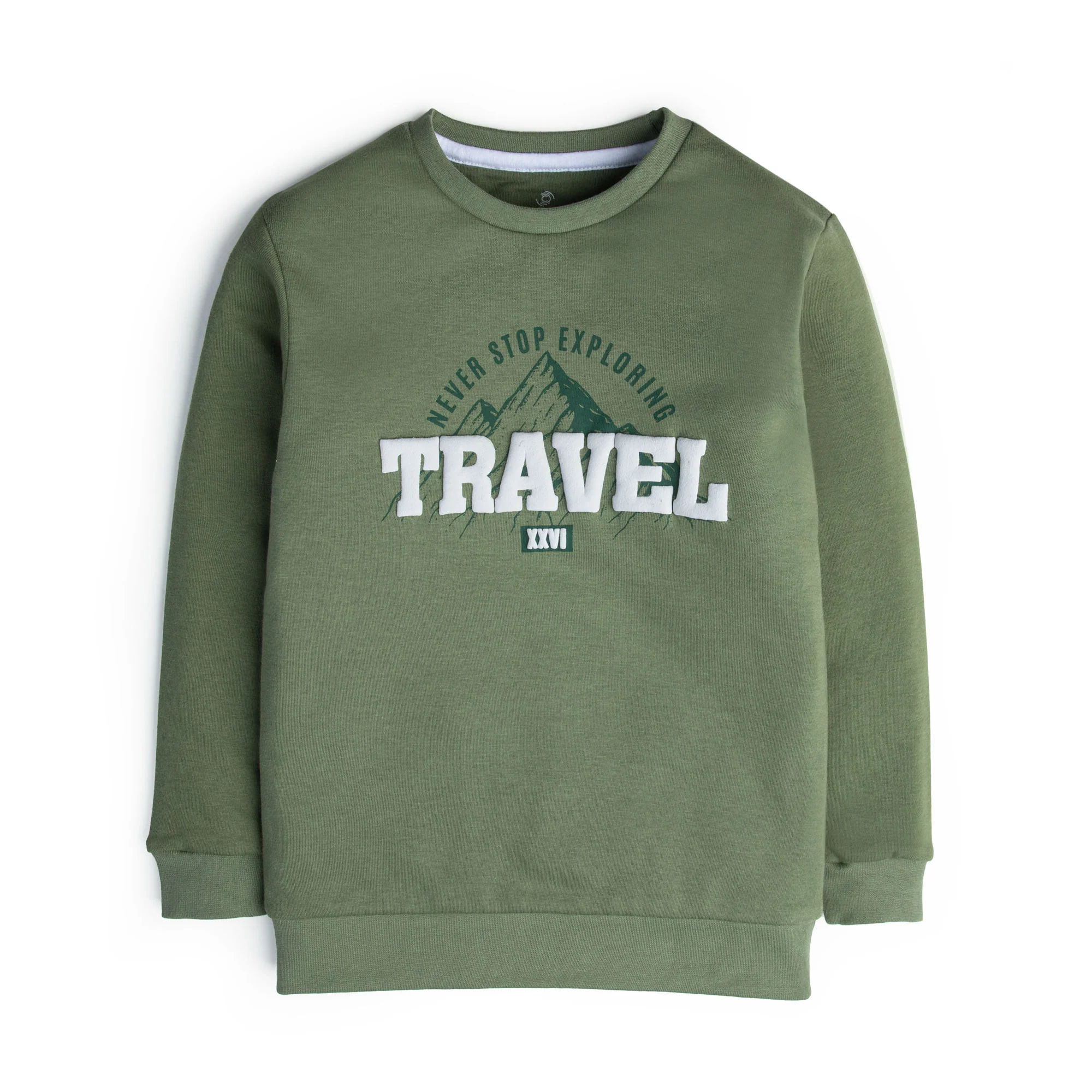 Traveller Green Sweatshirt - Image 2