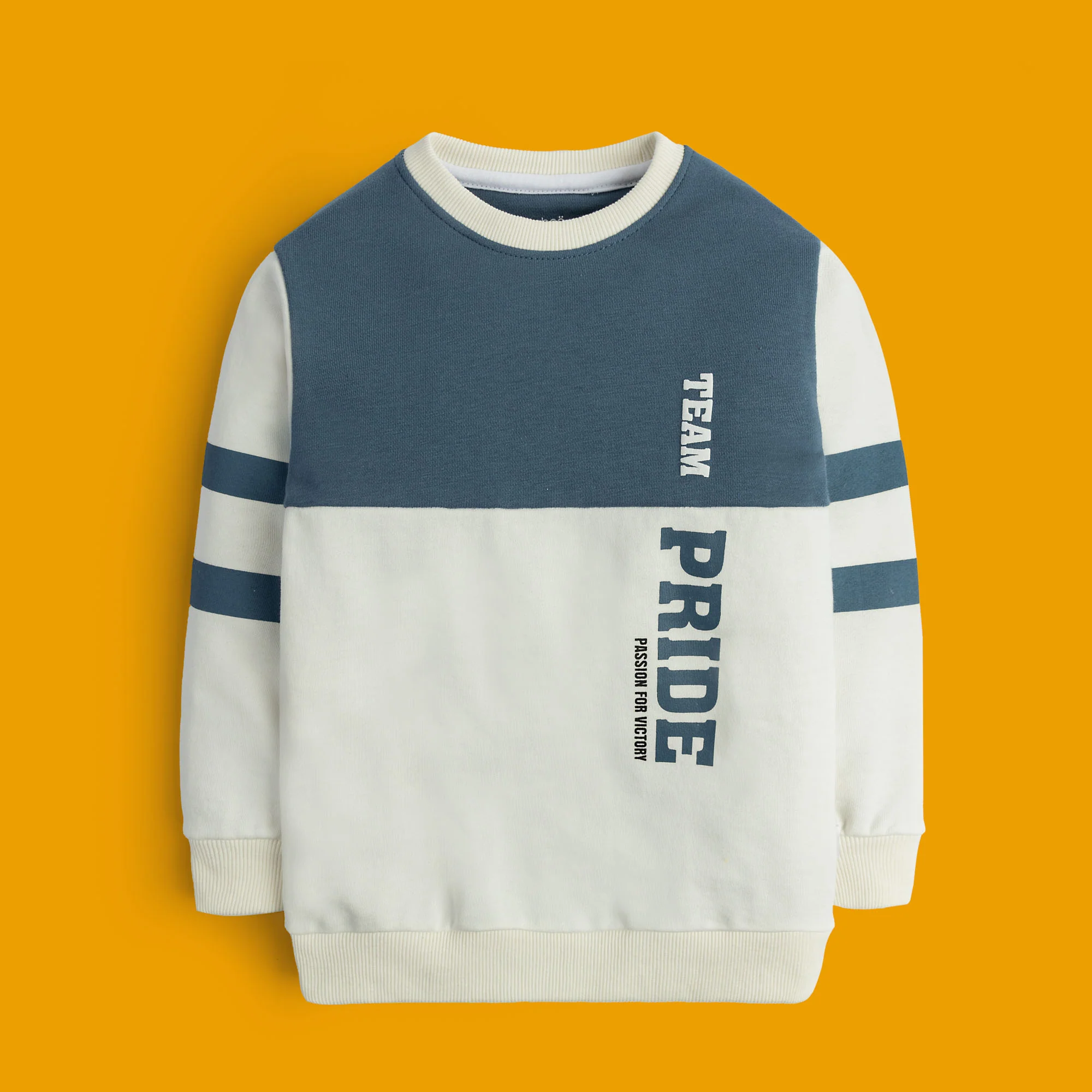 Pride Grey Color-Block Sweatshirt