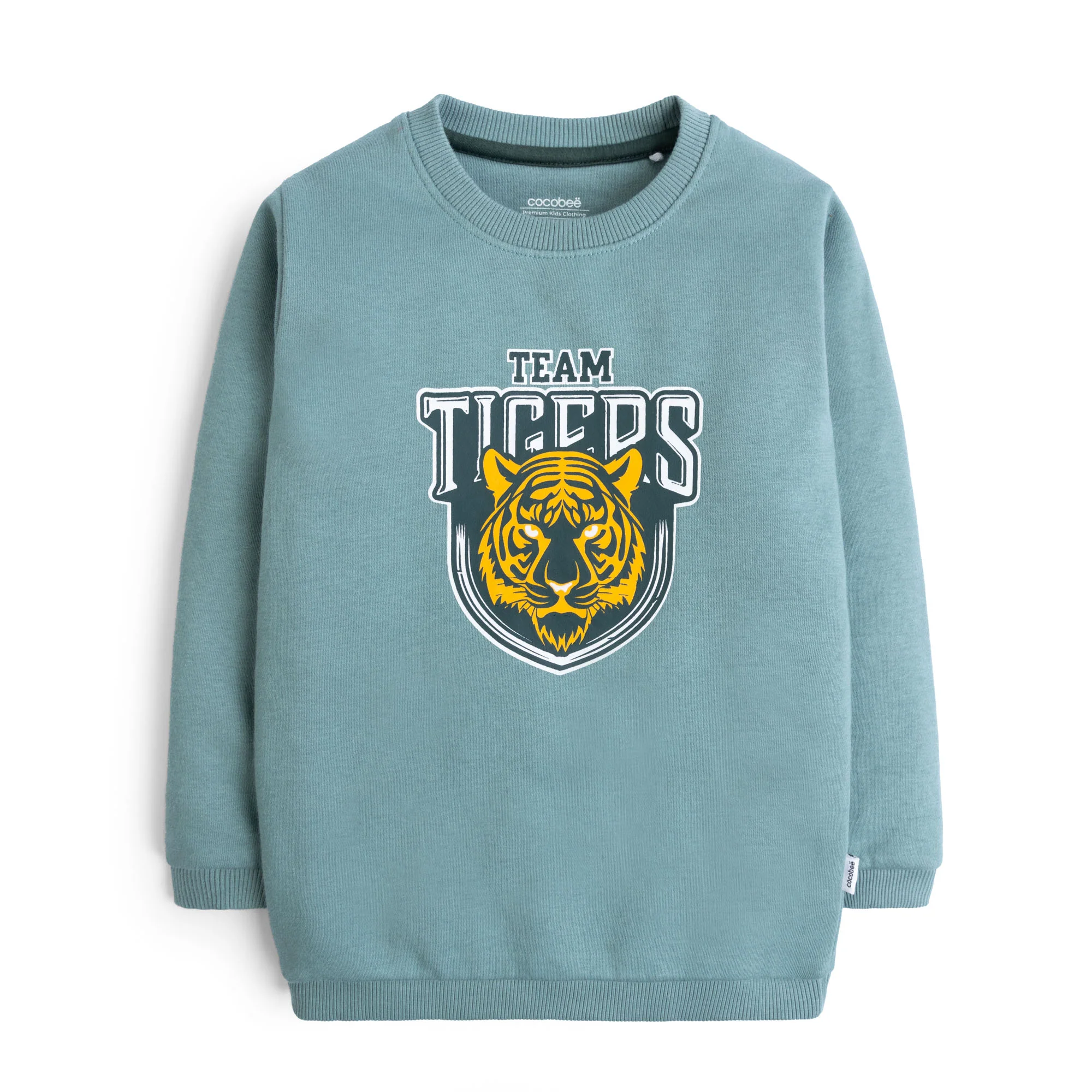Blue Cub Printed Sweatshirt
