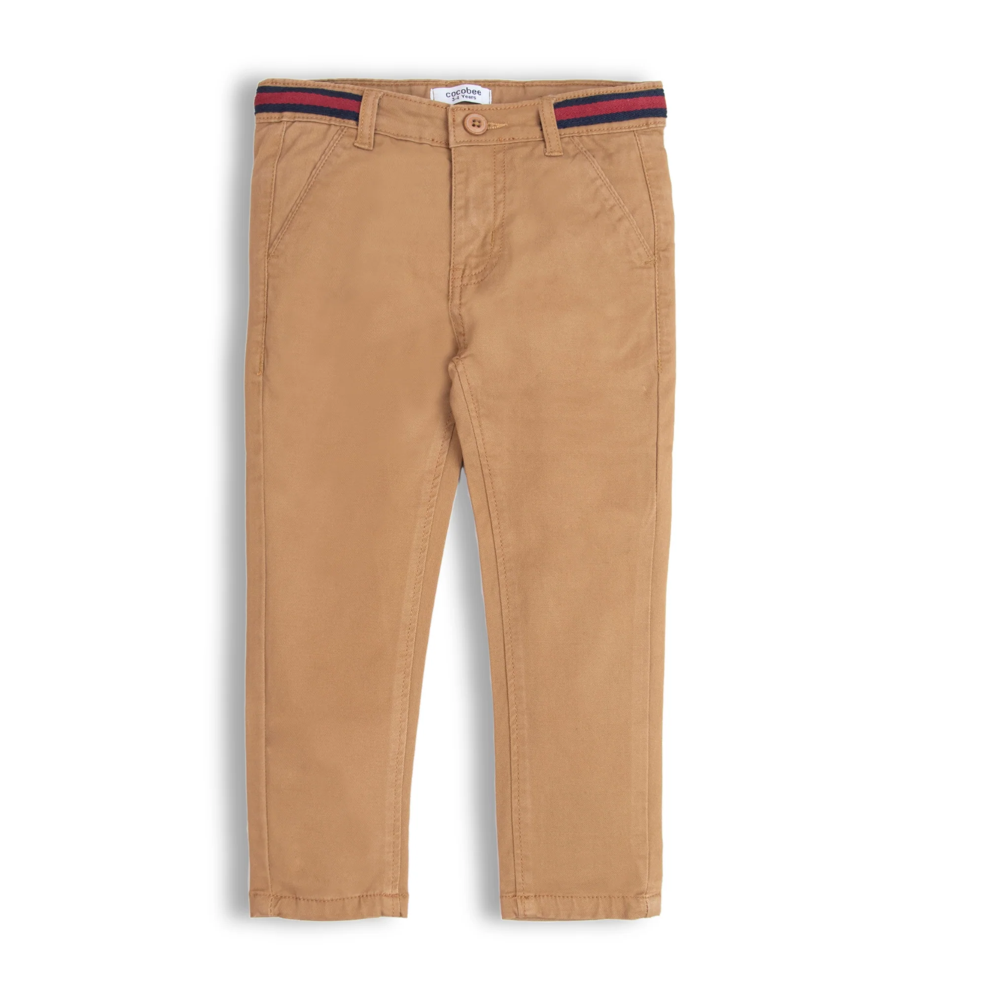 Tan Tape Pants