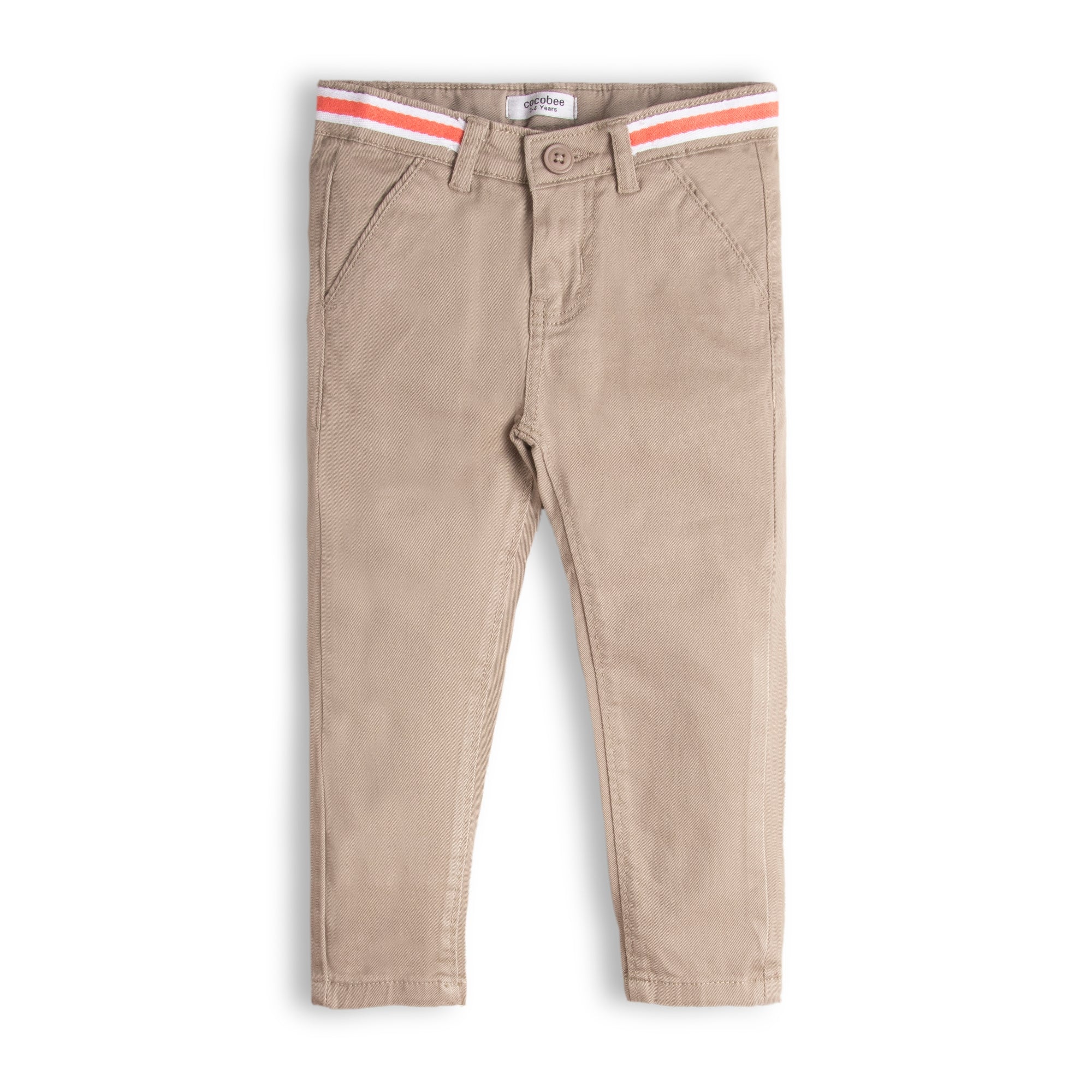 Orange Tape Pants
