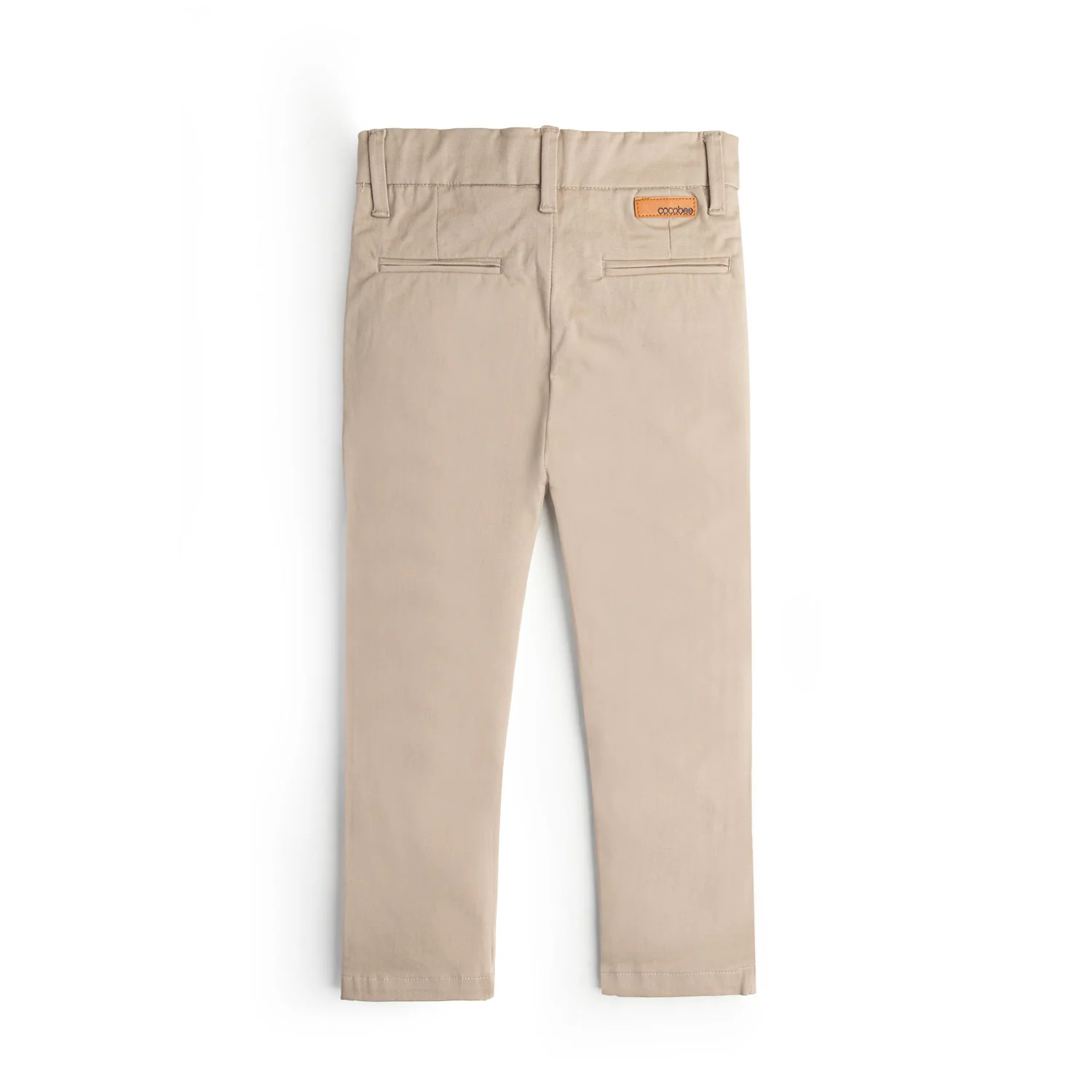 Beige Cotton Pant - Image 2