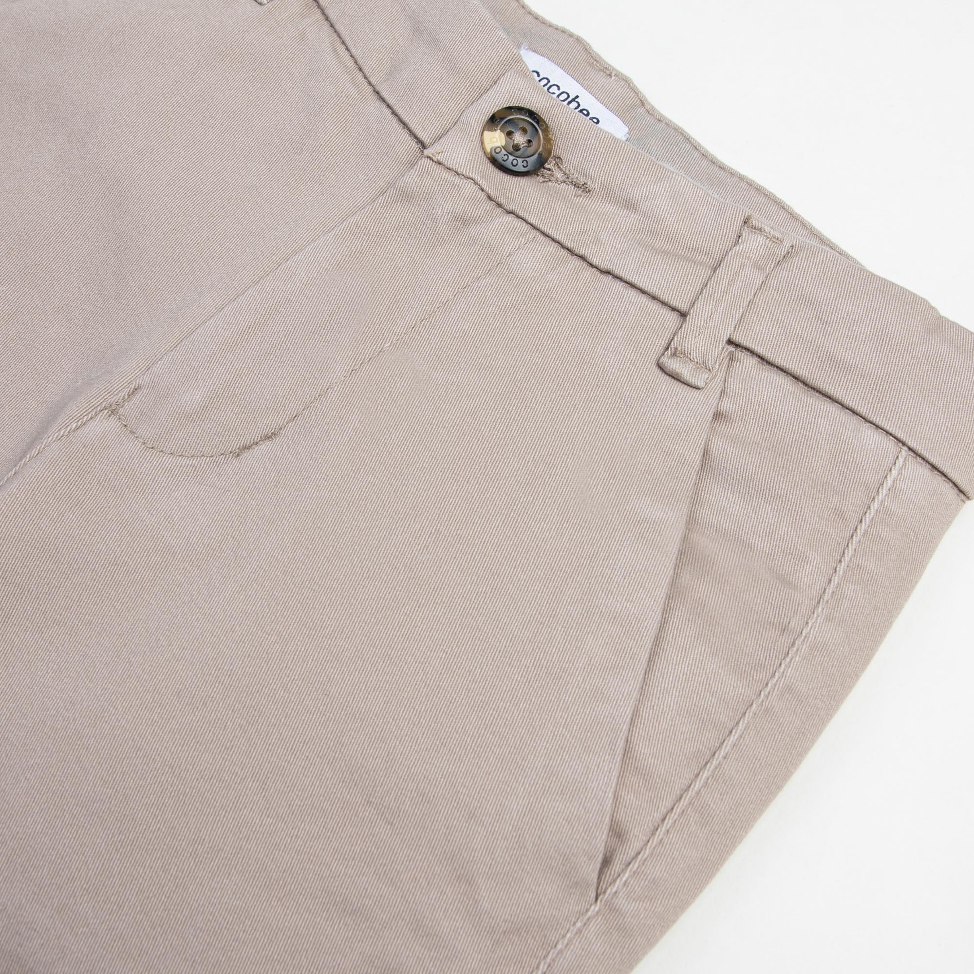 Oatmeal Slim-Fit Chino Pant - Image 2