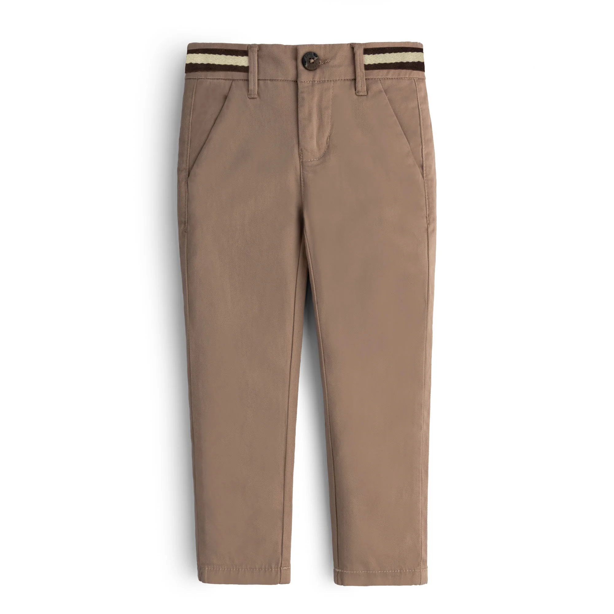Classic Tan Contrast Band Chinio