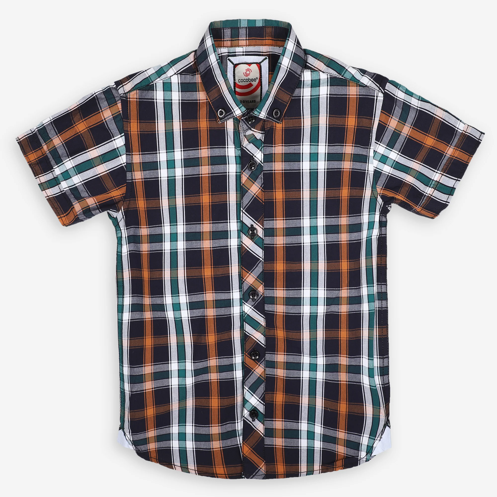 Brown Checked Shirt