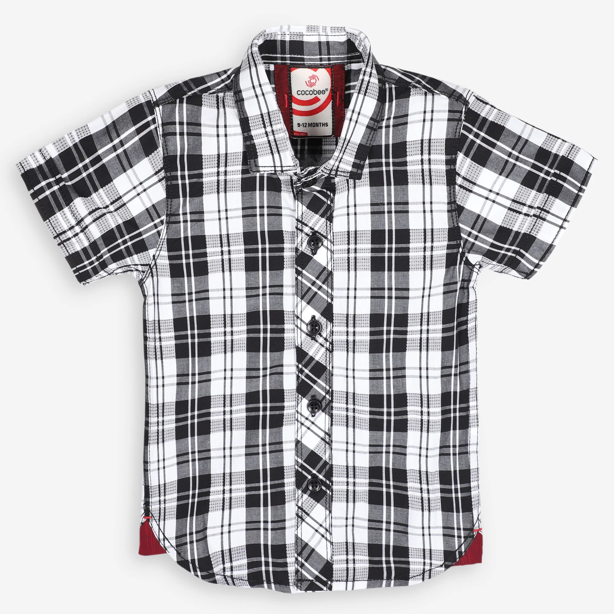 Black Checked Shirt