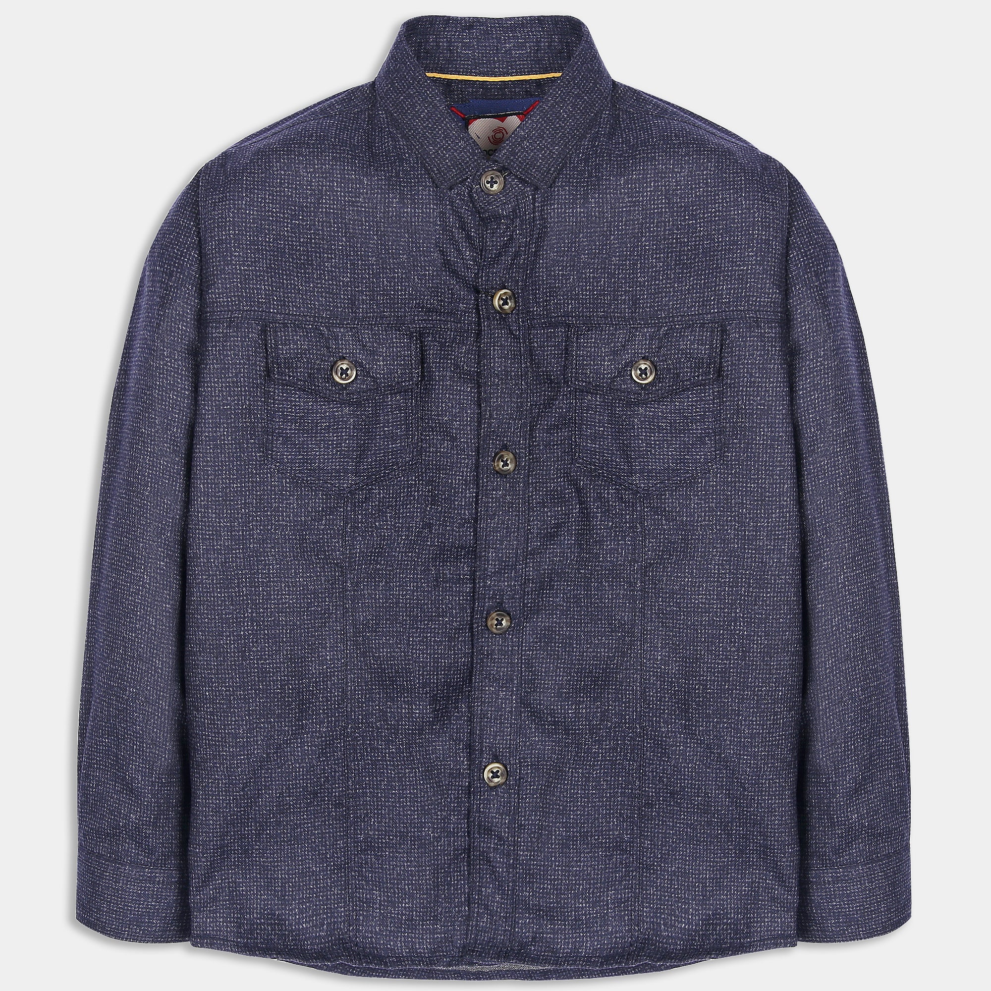 Textured Blue Shirt - Image 2