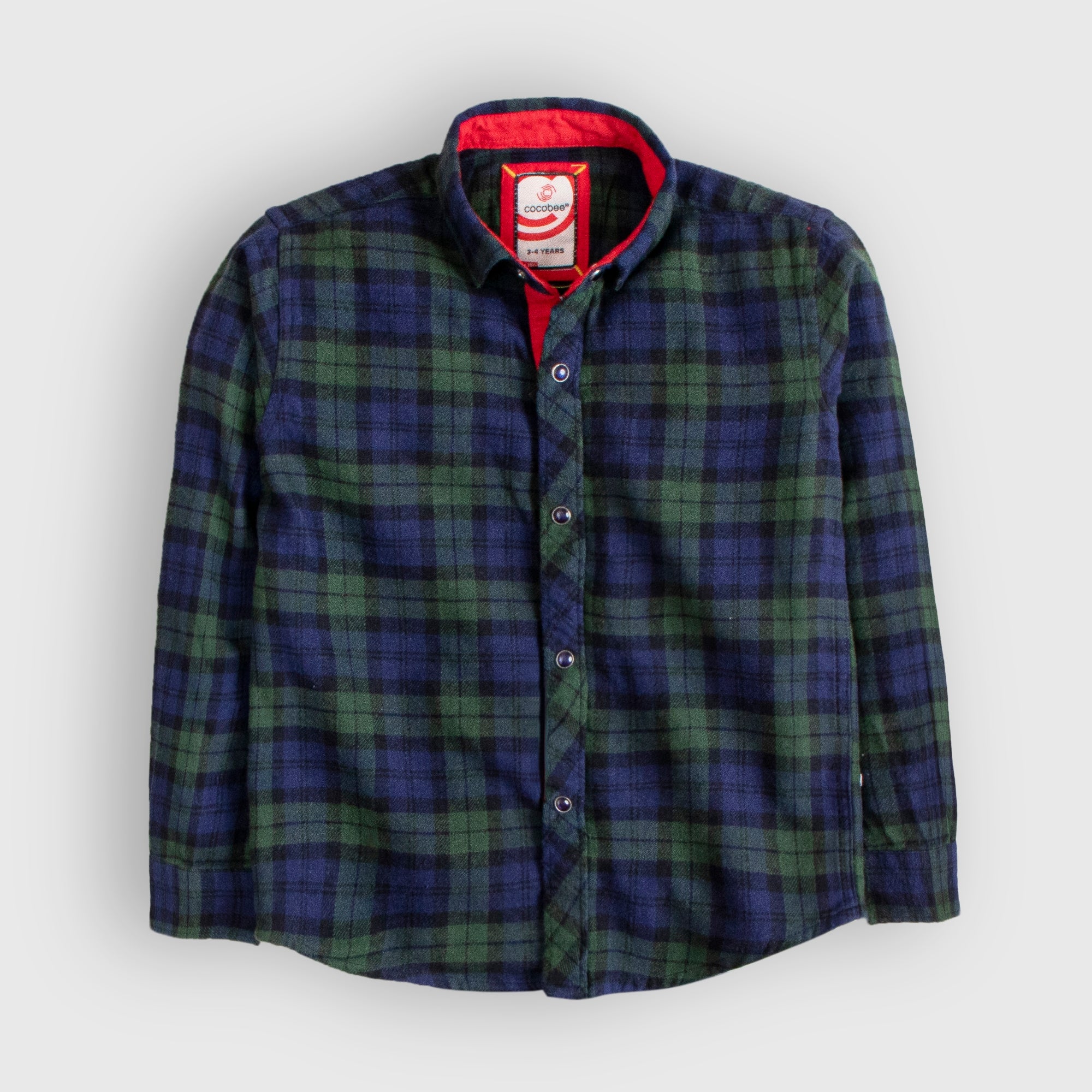 Blue Plaid Shirt