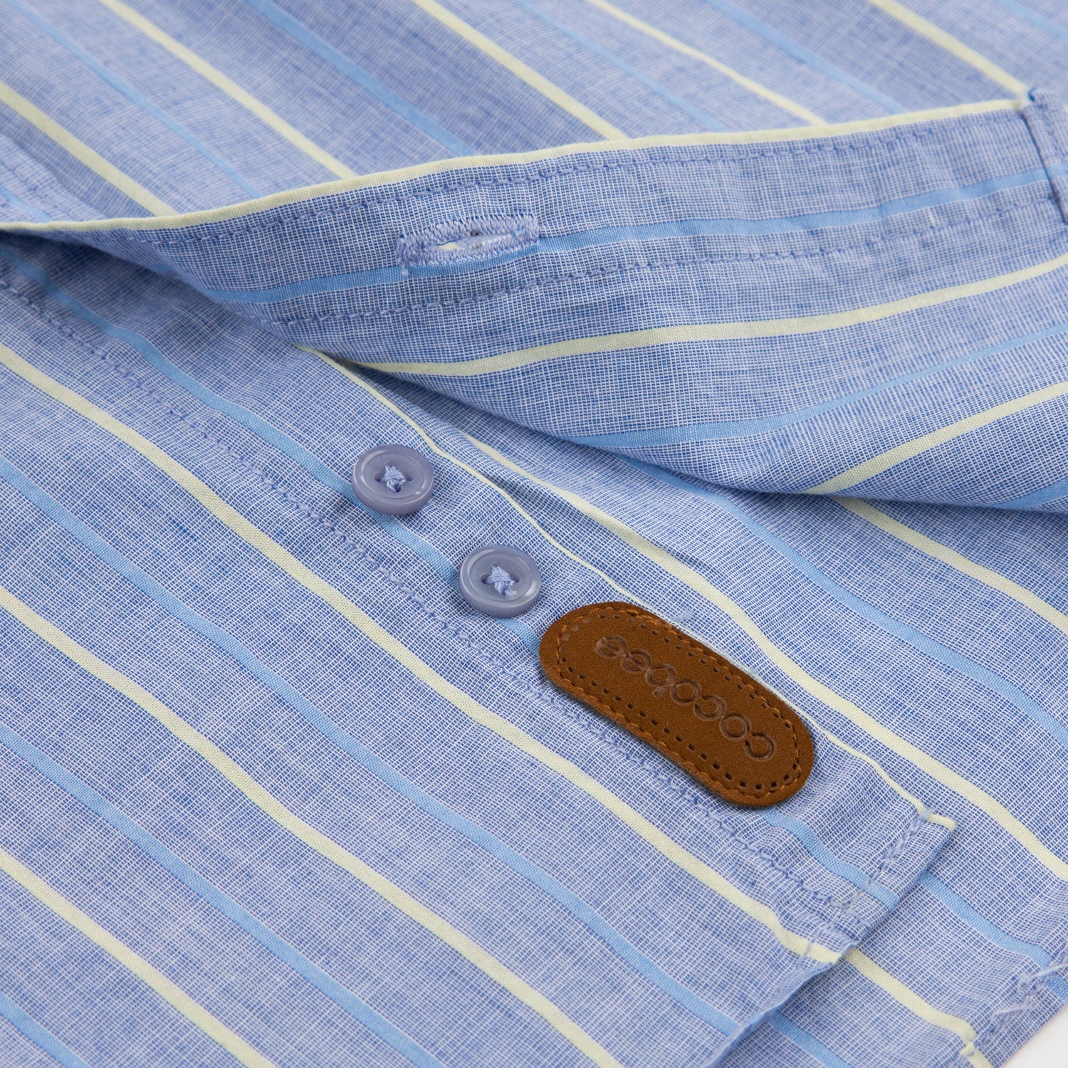 Thin Blue Striped Shirt - Image 2
