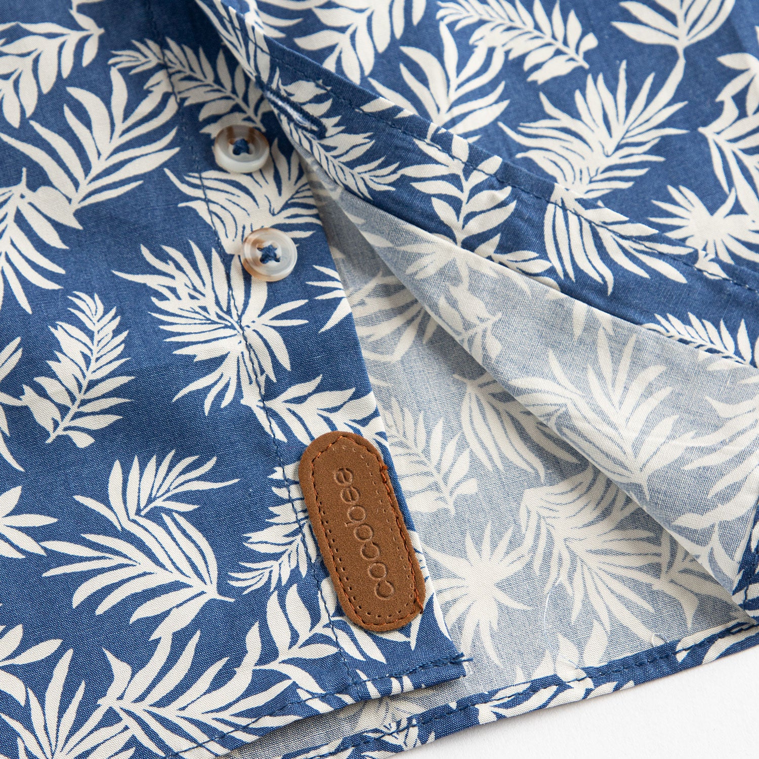 Blue Printed Shirt - Image 2