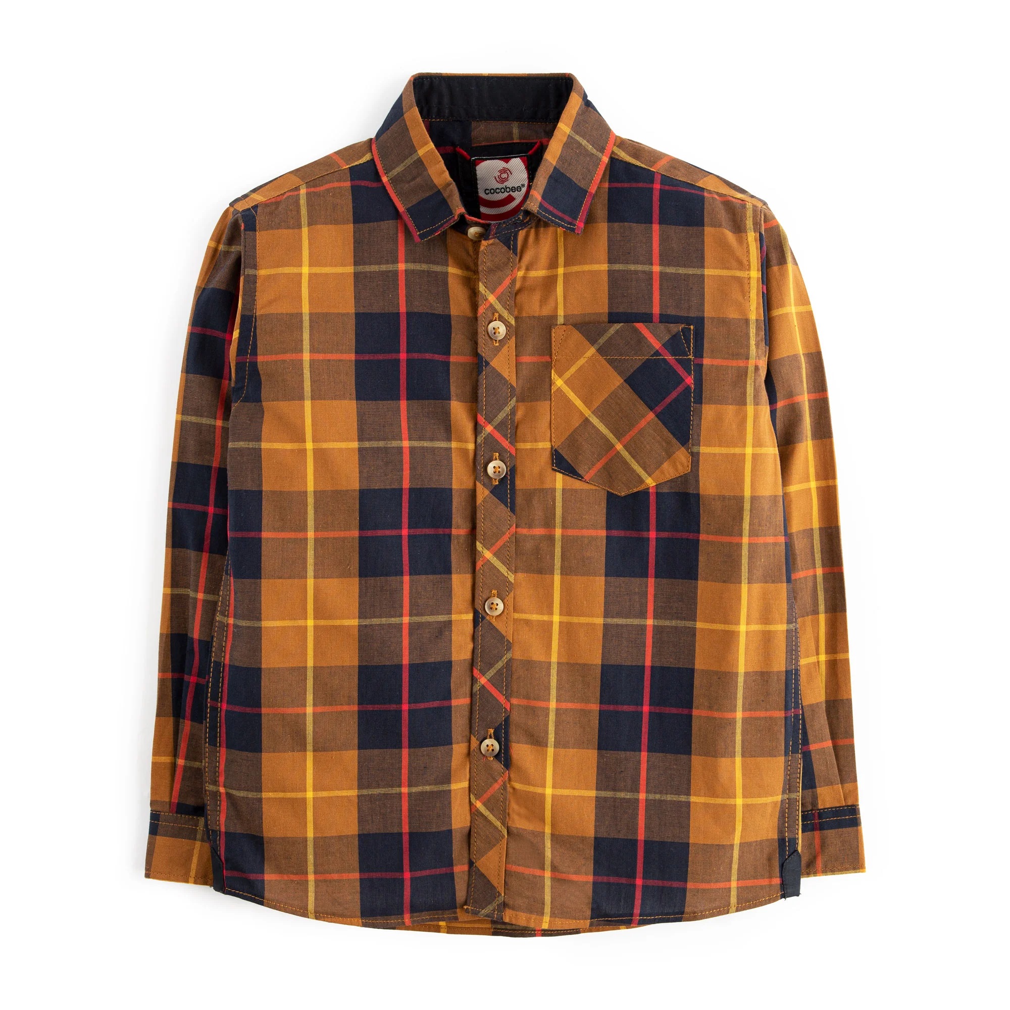 Tawny Check Shirt