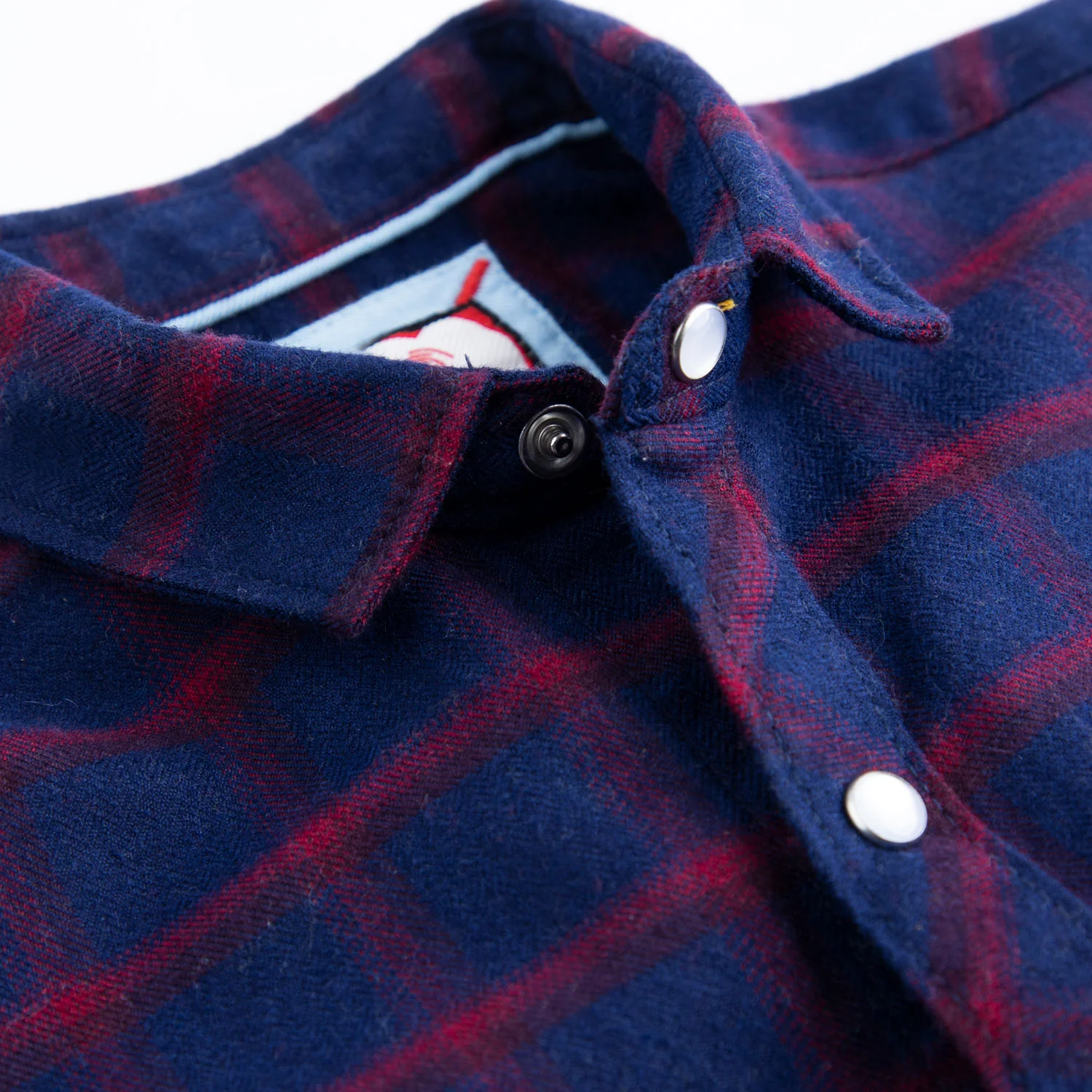 Blue Check Flannel Shirt - Image 2