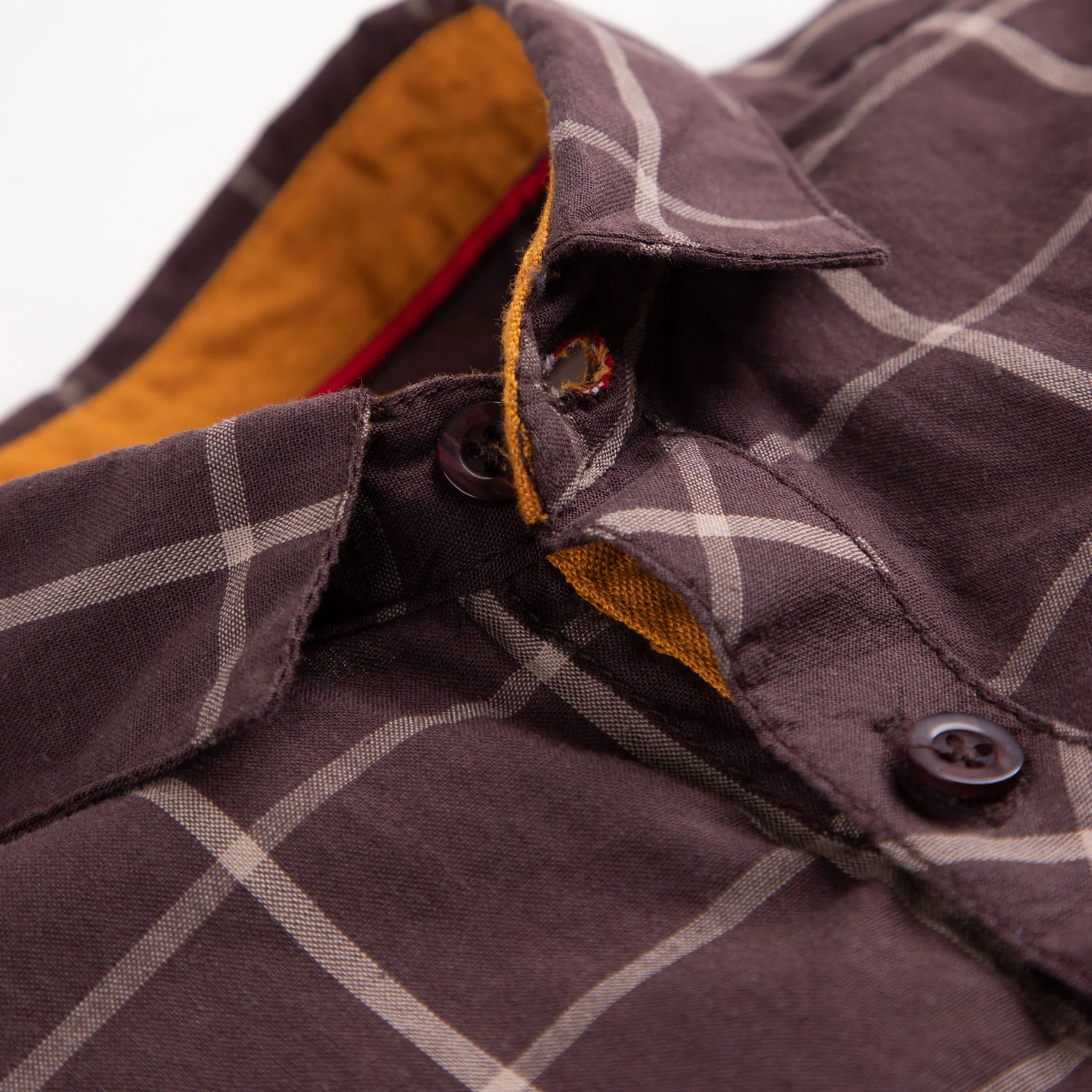 Brown Cotton Shirt - Image 2