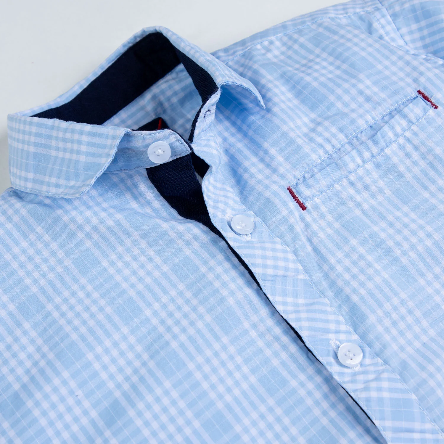 Check shirt for boys - Image 2