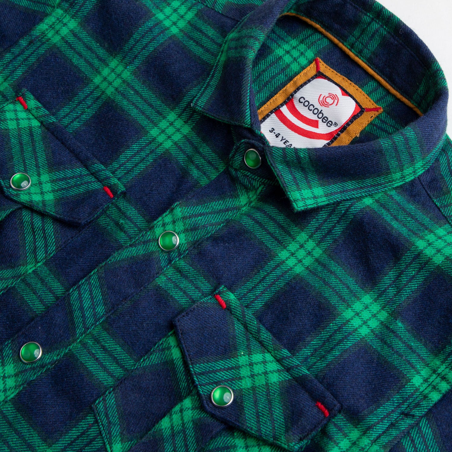 Double Pocket Flannel Shirt - Image 2