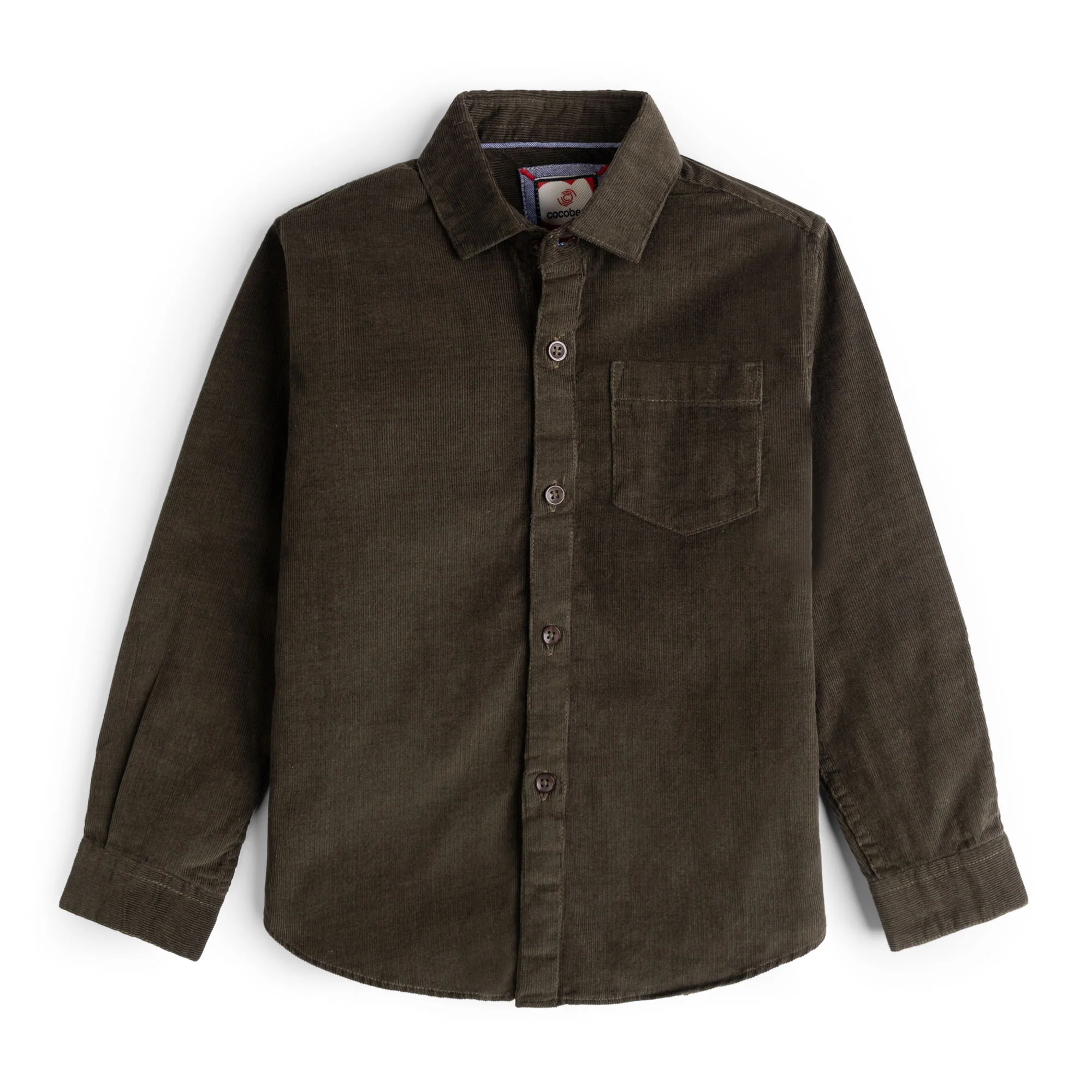 Dark Olive Casual Shirt