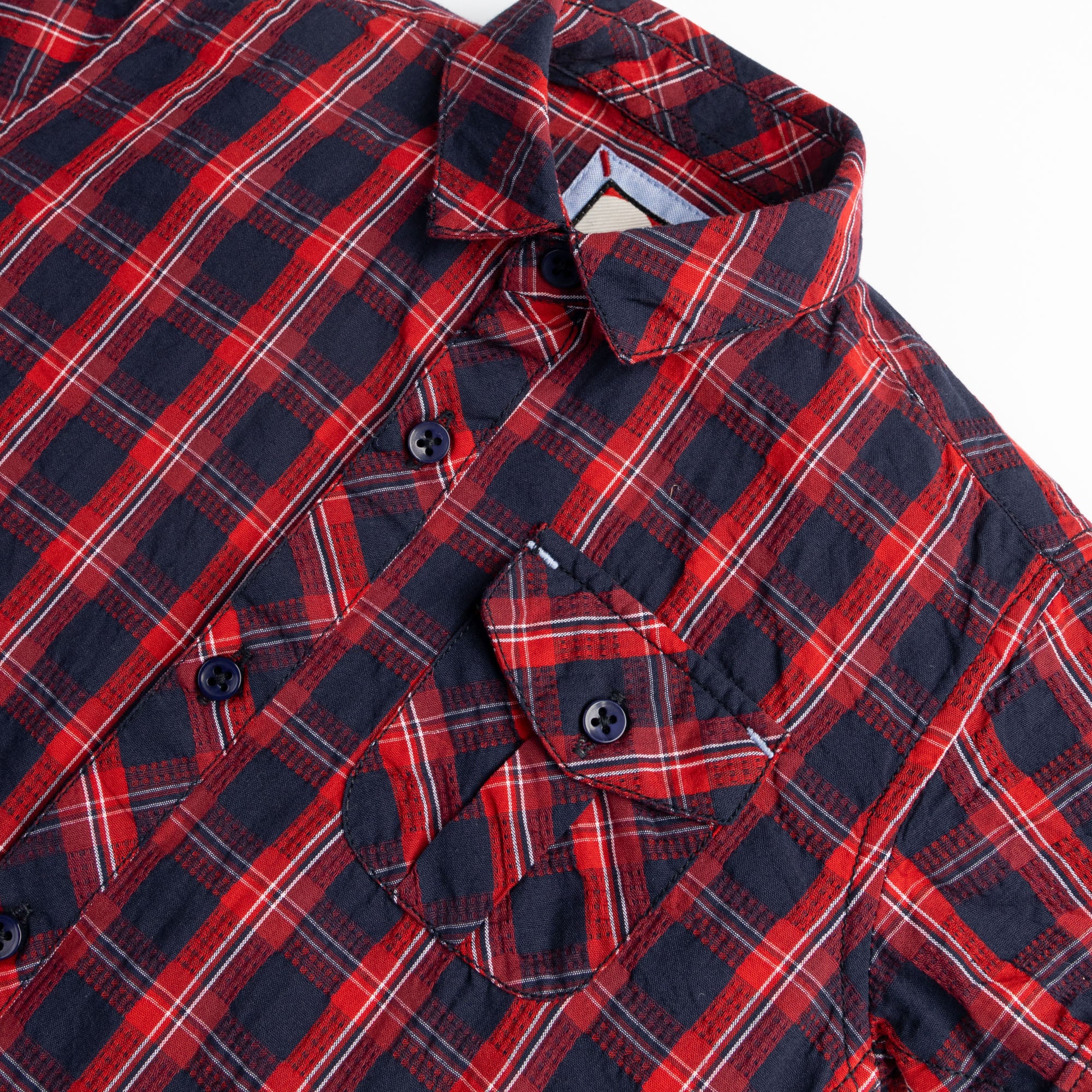 Casual Red Dress Shirt - Image 2