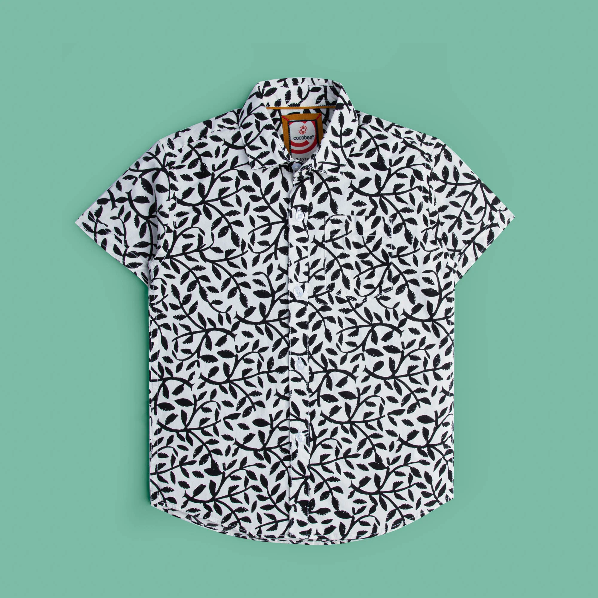 Casual Printed Dress Shirt