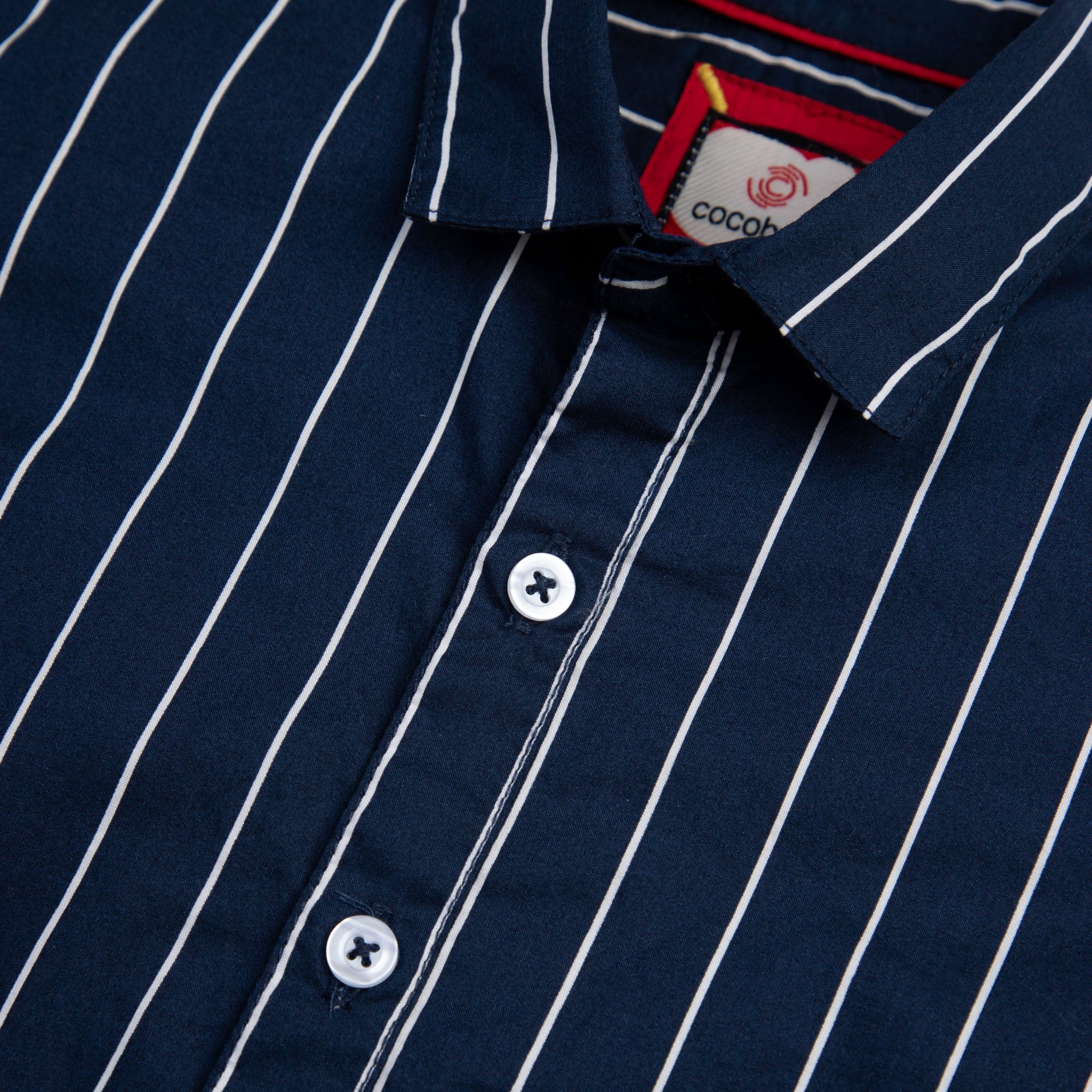 Royal Blue Striper Dress Shirt - Image 2