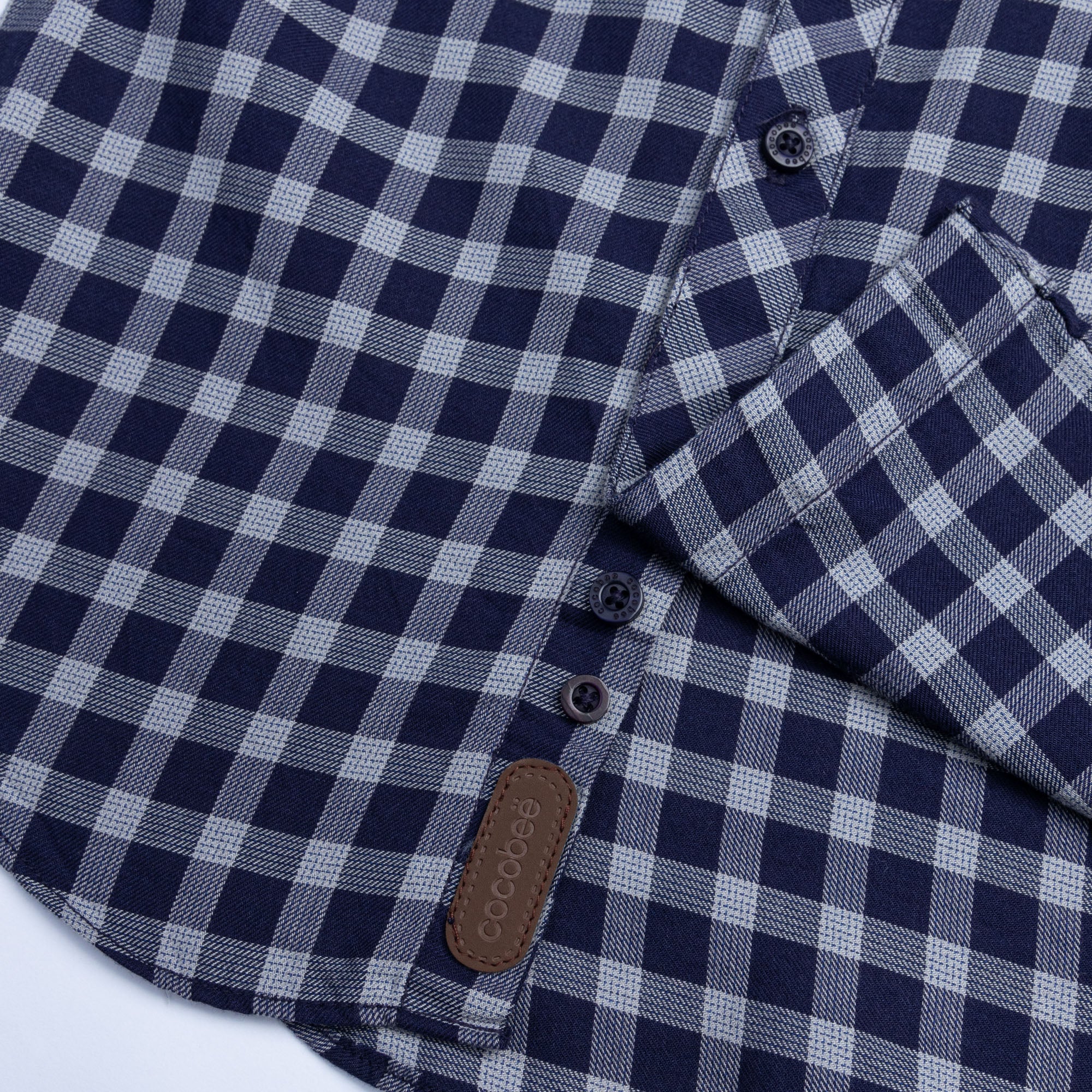 Blue Casual Shirt - Image 3