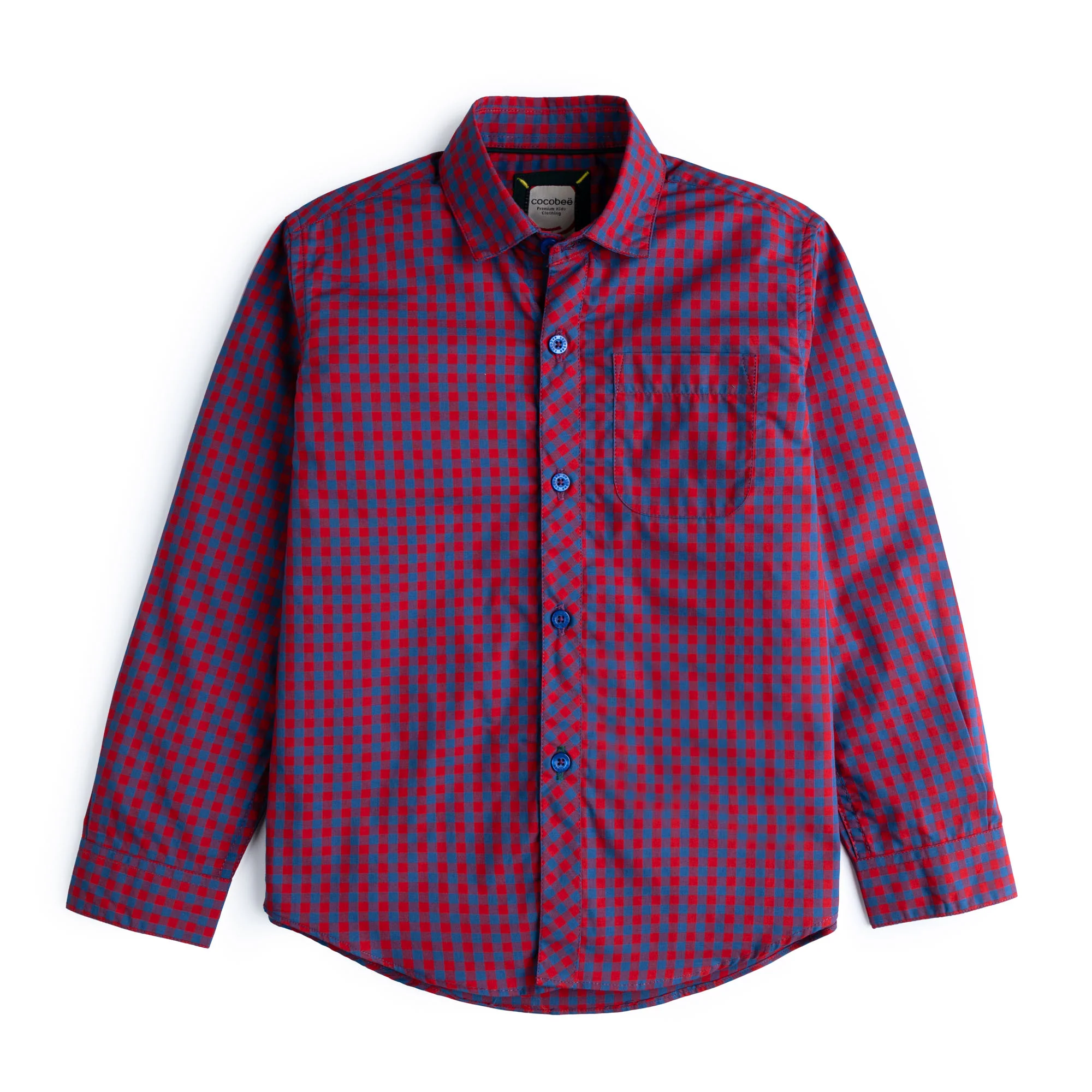 Vibrant Check Shirt