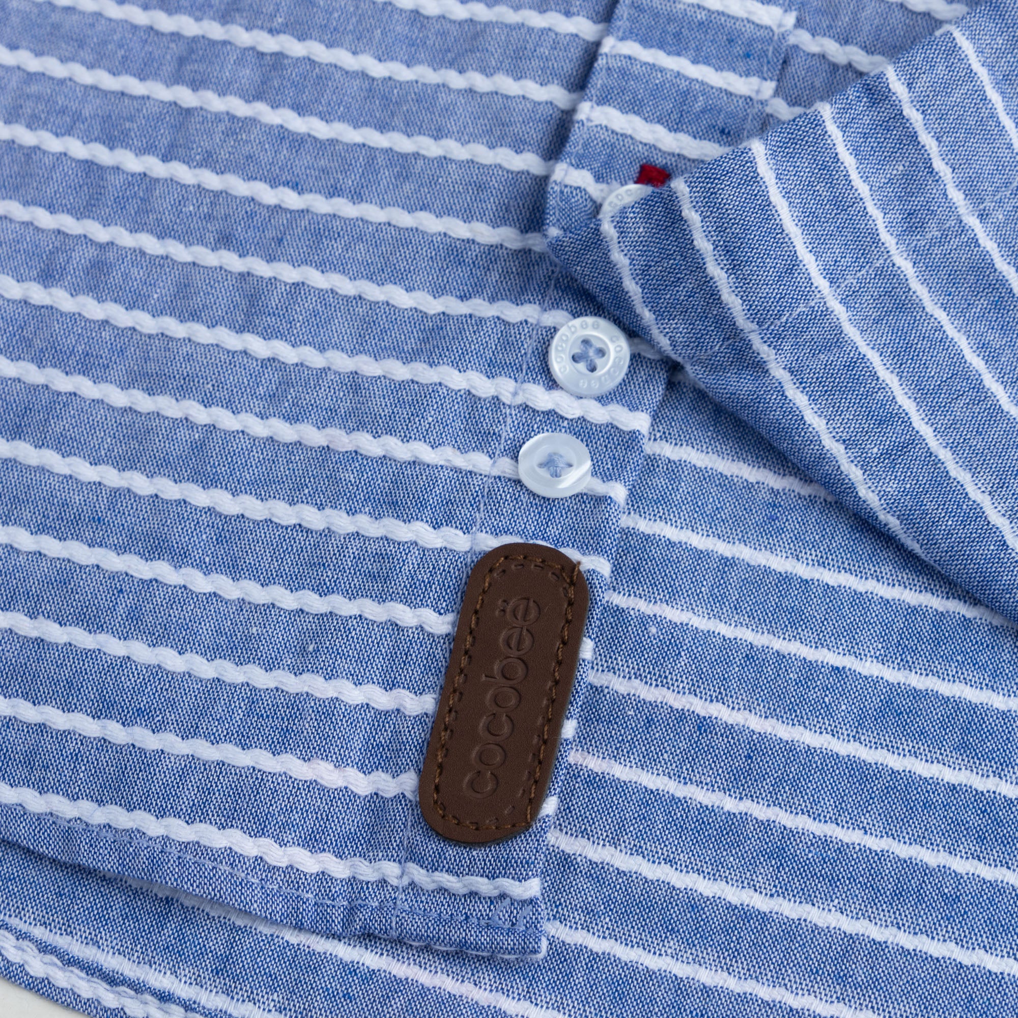 Summer Blue Striper Shirt - Image 3