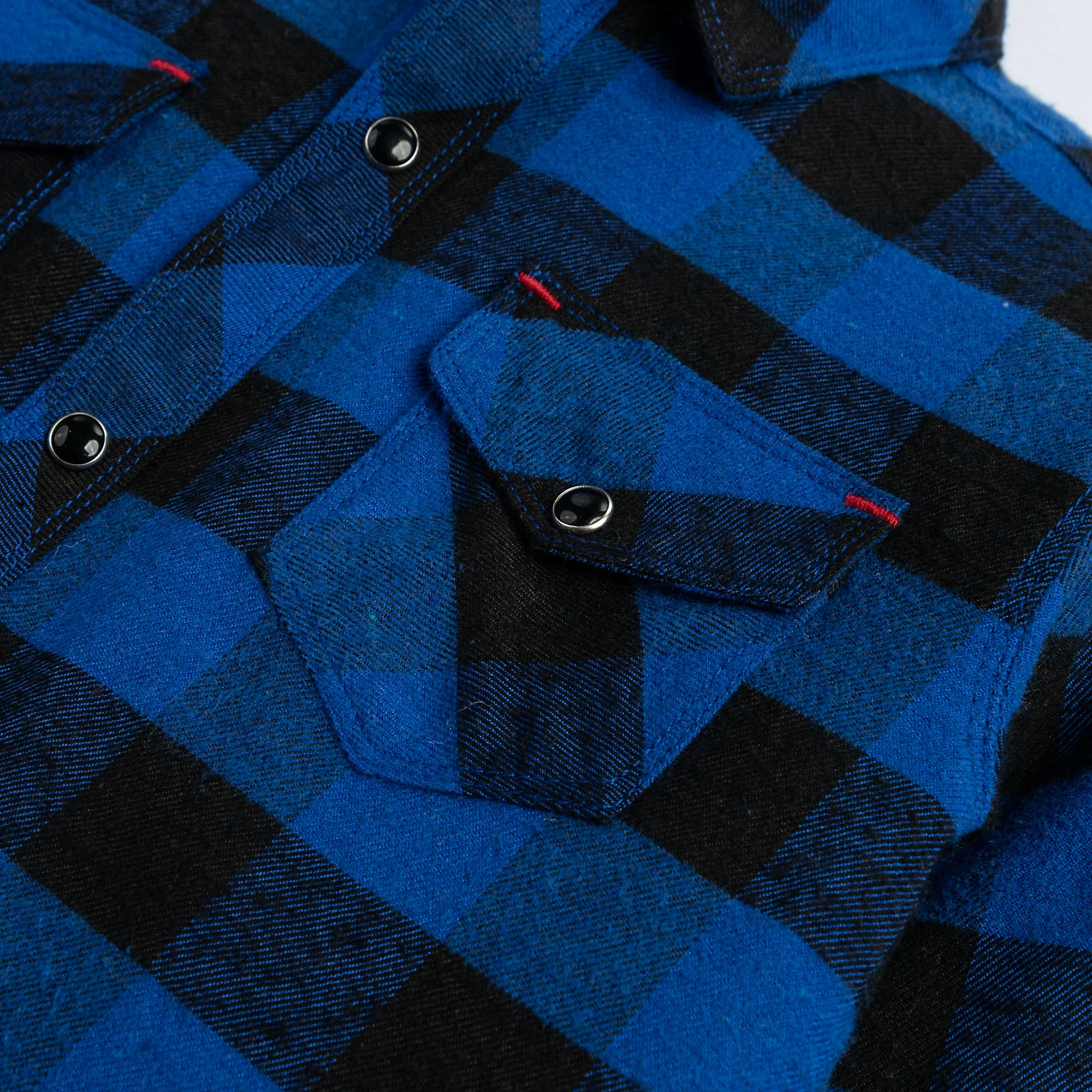 Gingham Blue Shirt - Image 2