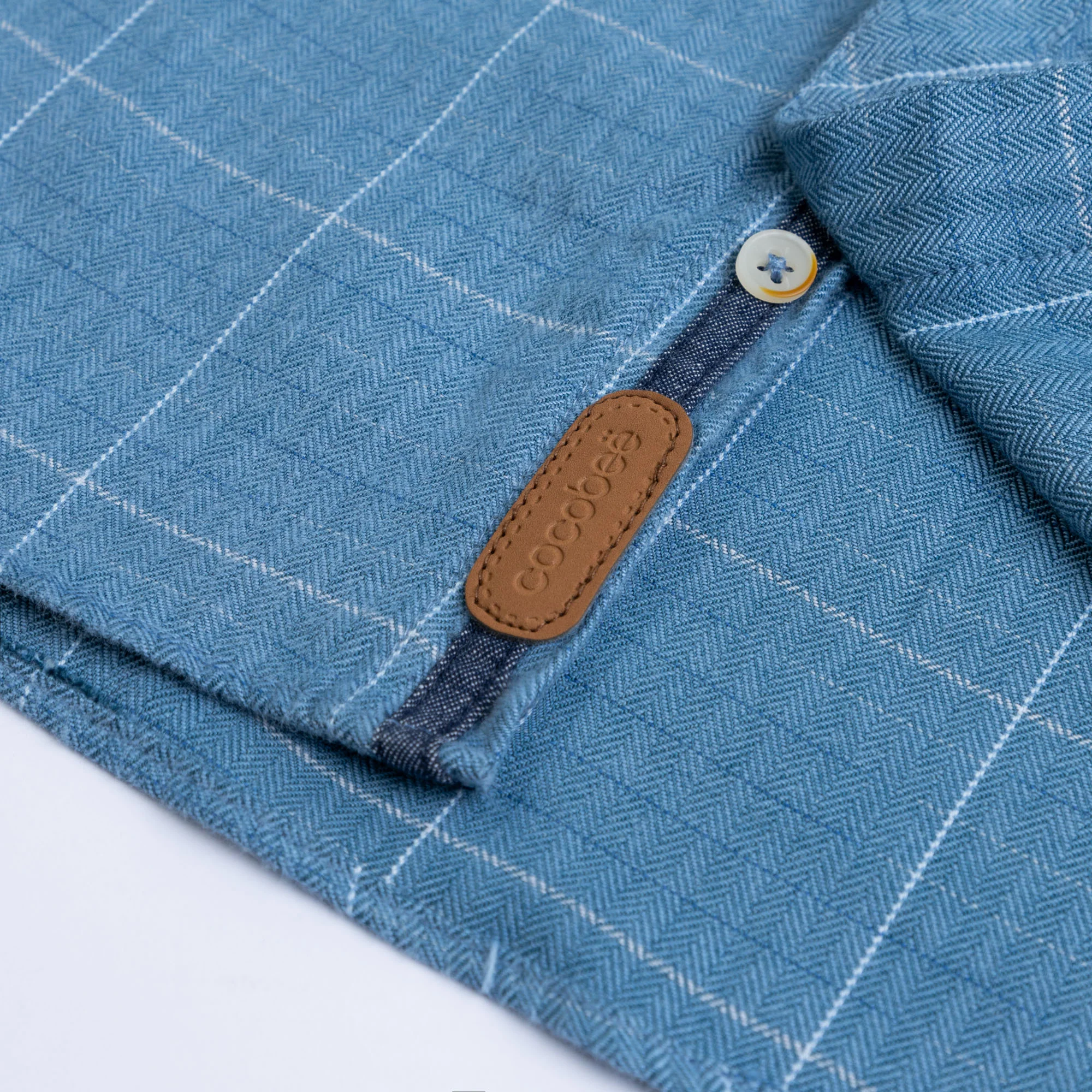 Sky Blue Casual Shirt - Image 3