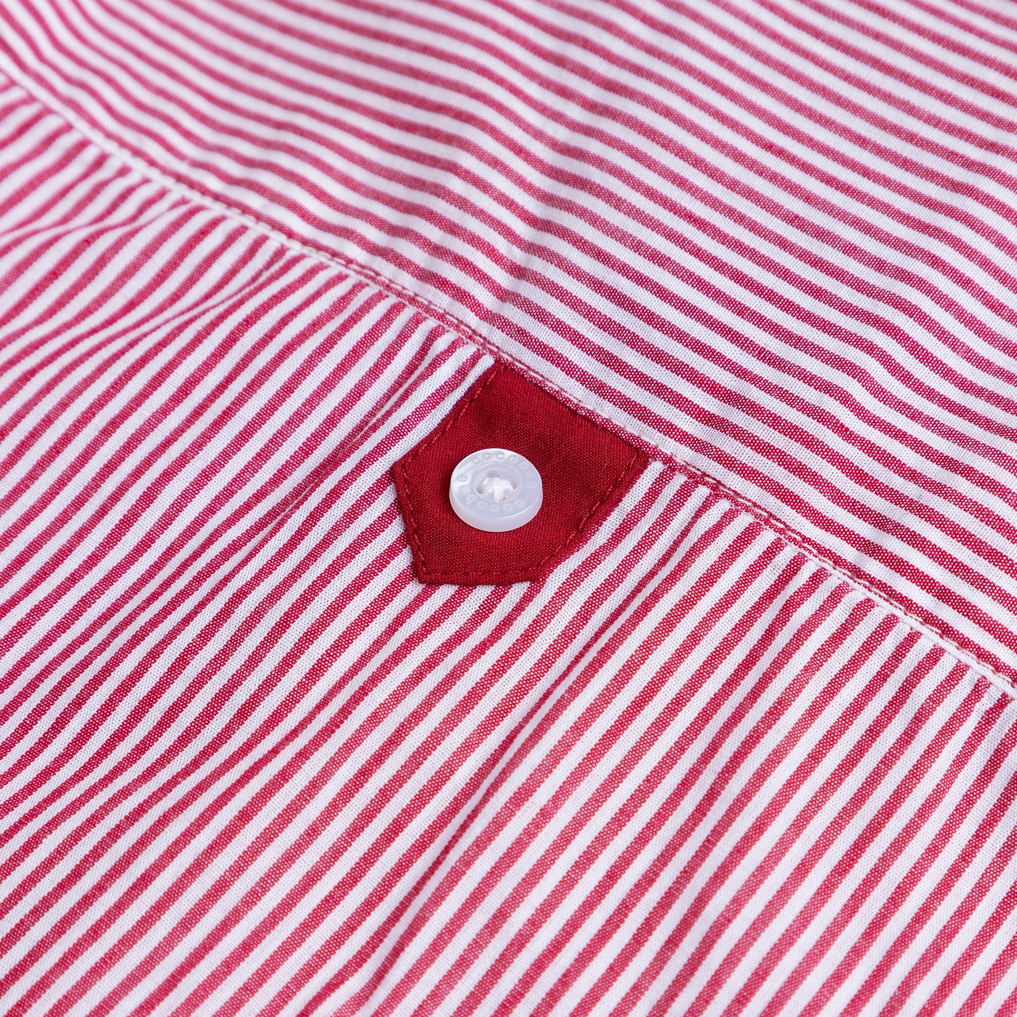 Striping Pink Casual Shirt - Image 3