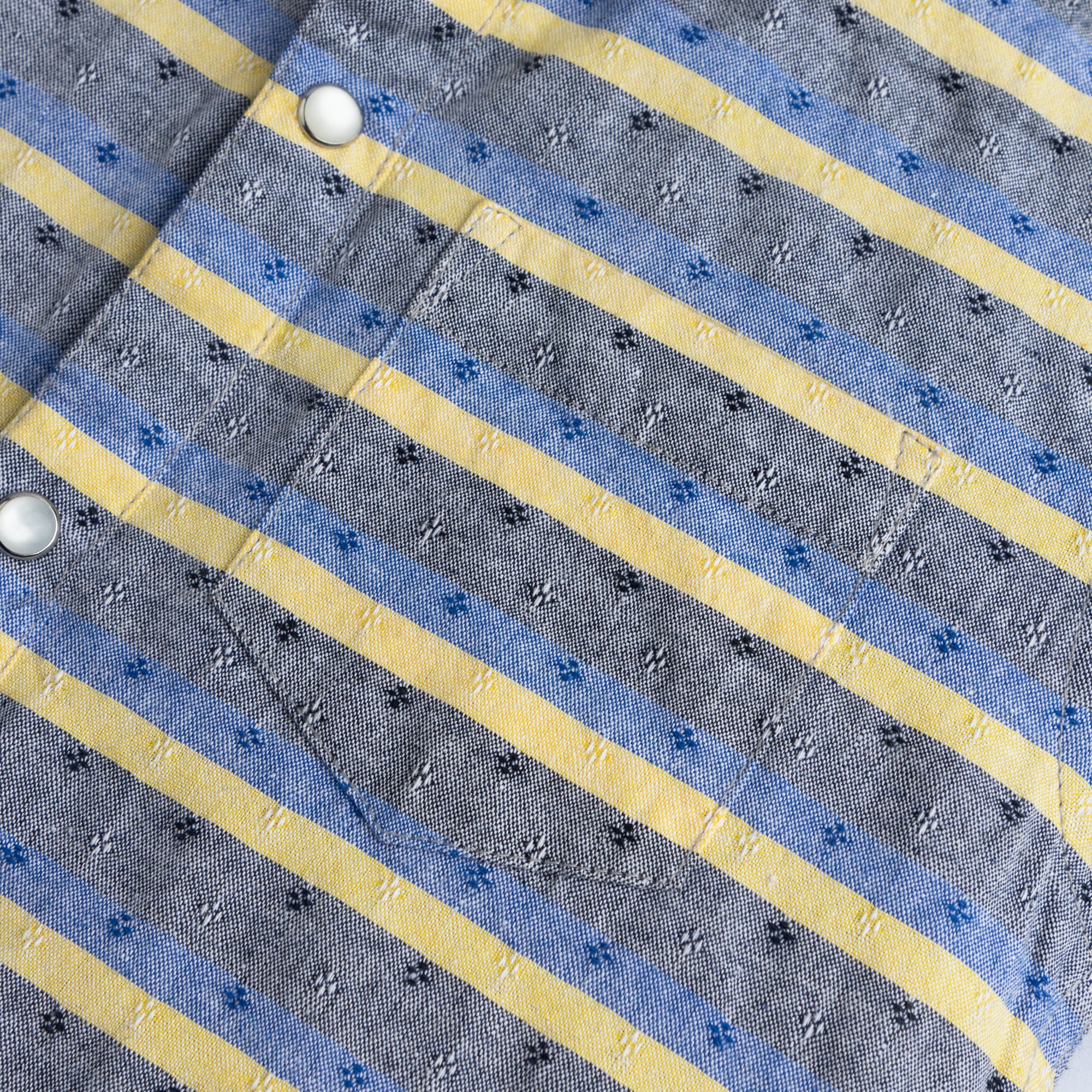 Striped Print Button-Up Shirt - Image 2