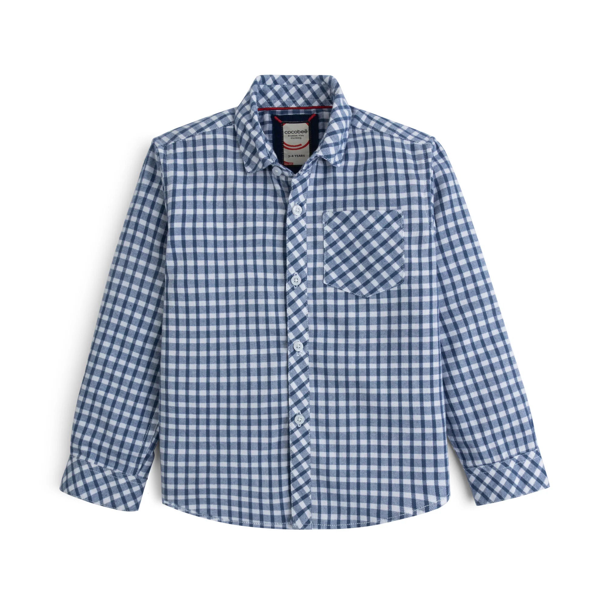Check-Square Classical Shirt
