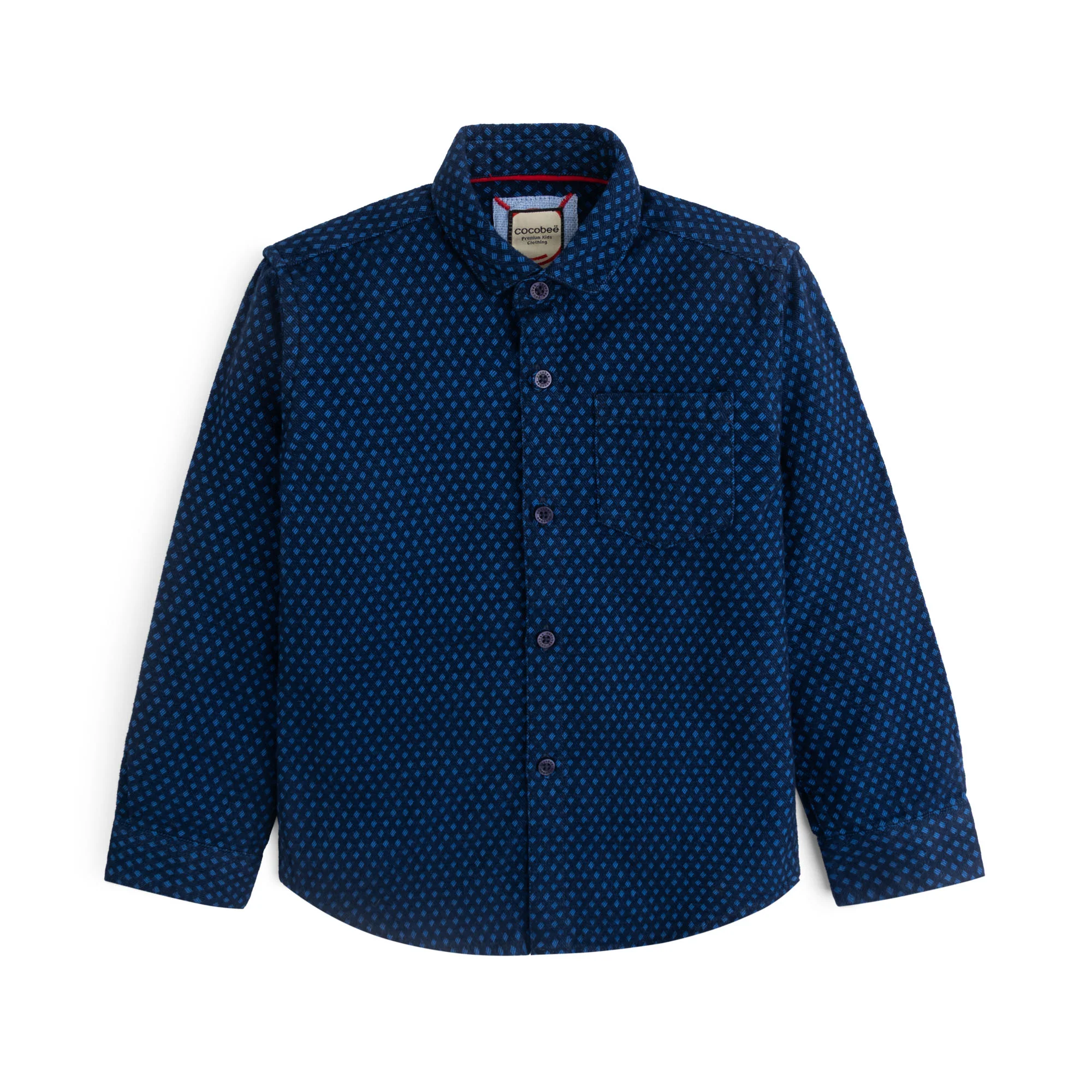 Midnight Blue Matrix Shirt