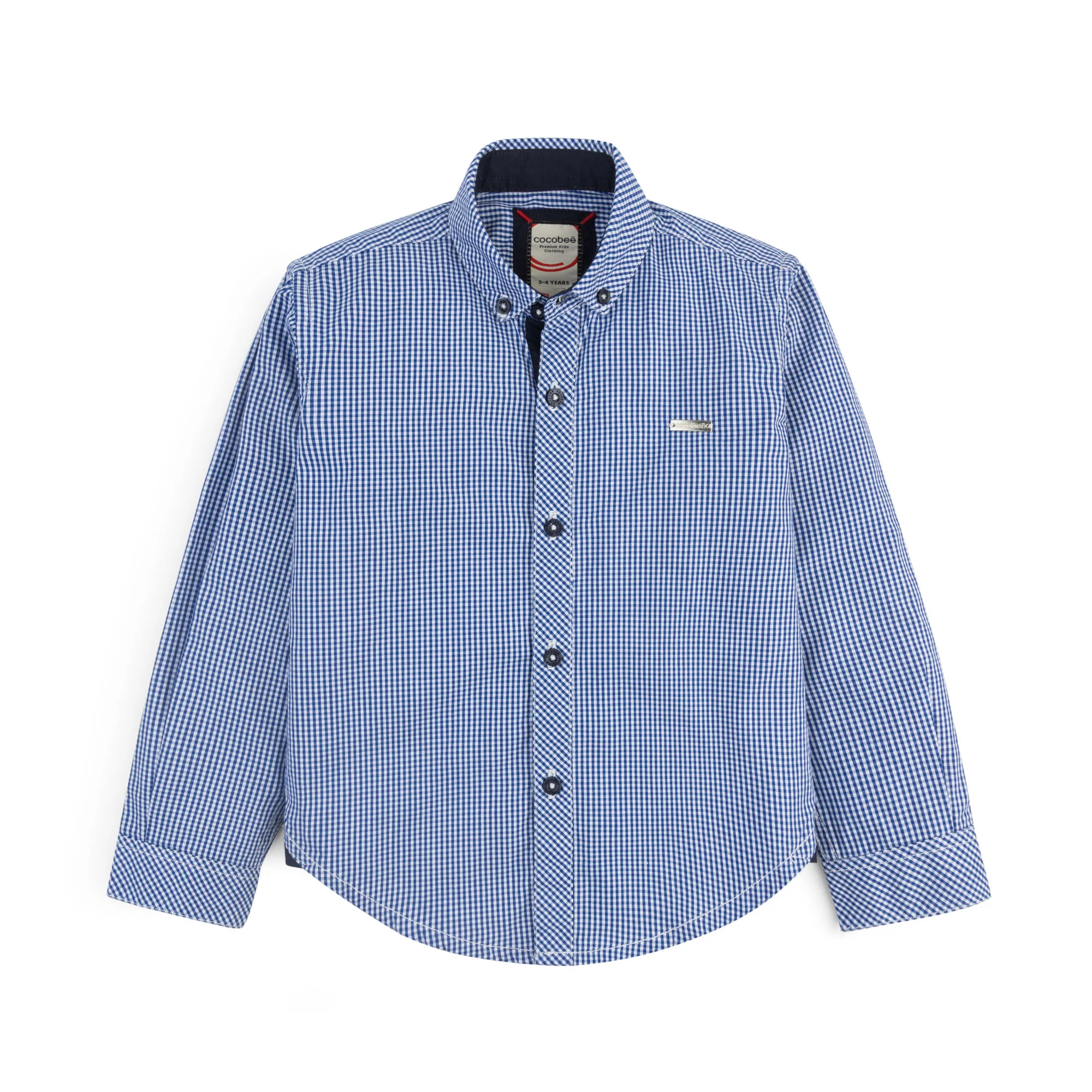 Blue Breeze Micro-Check Shirt