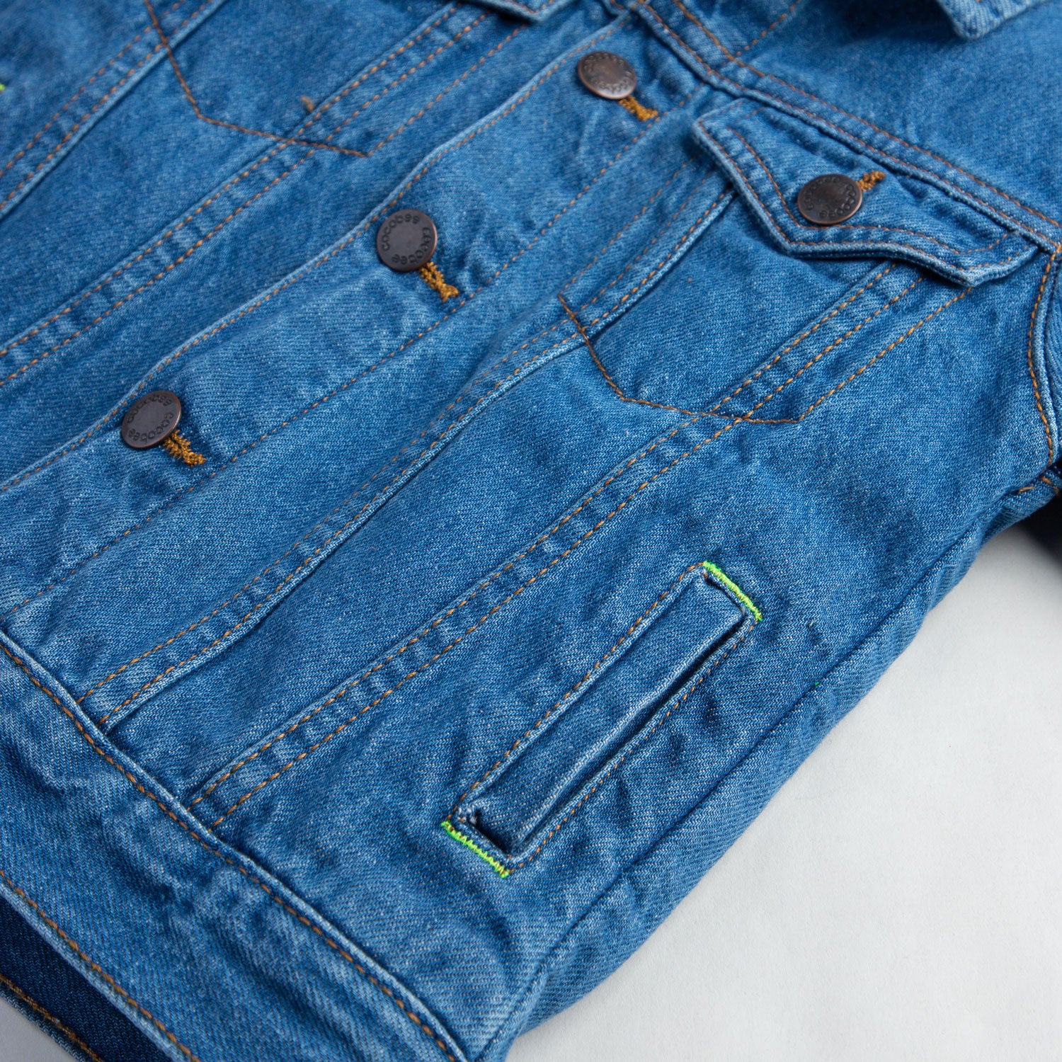 Denim Ornate Jacket - Image 3