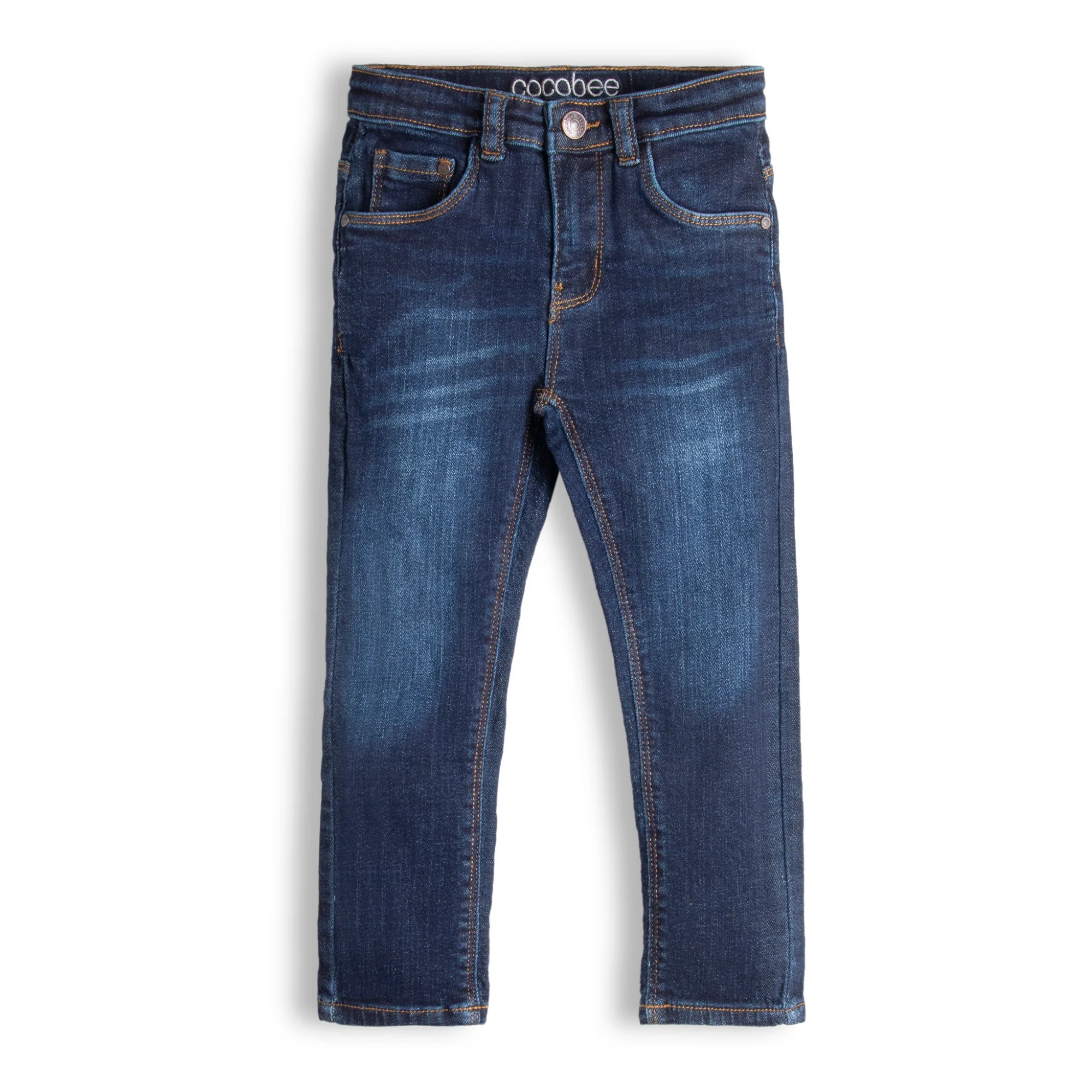 Dark Tapered Jeans