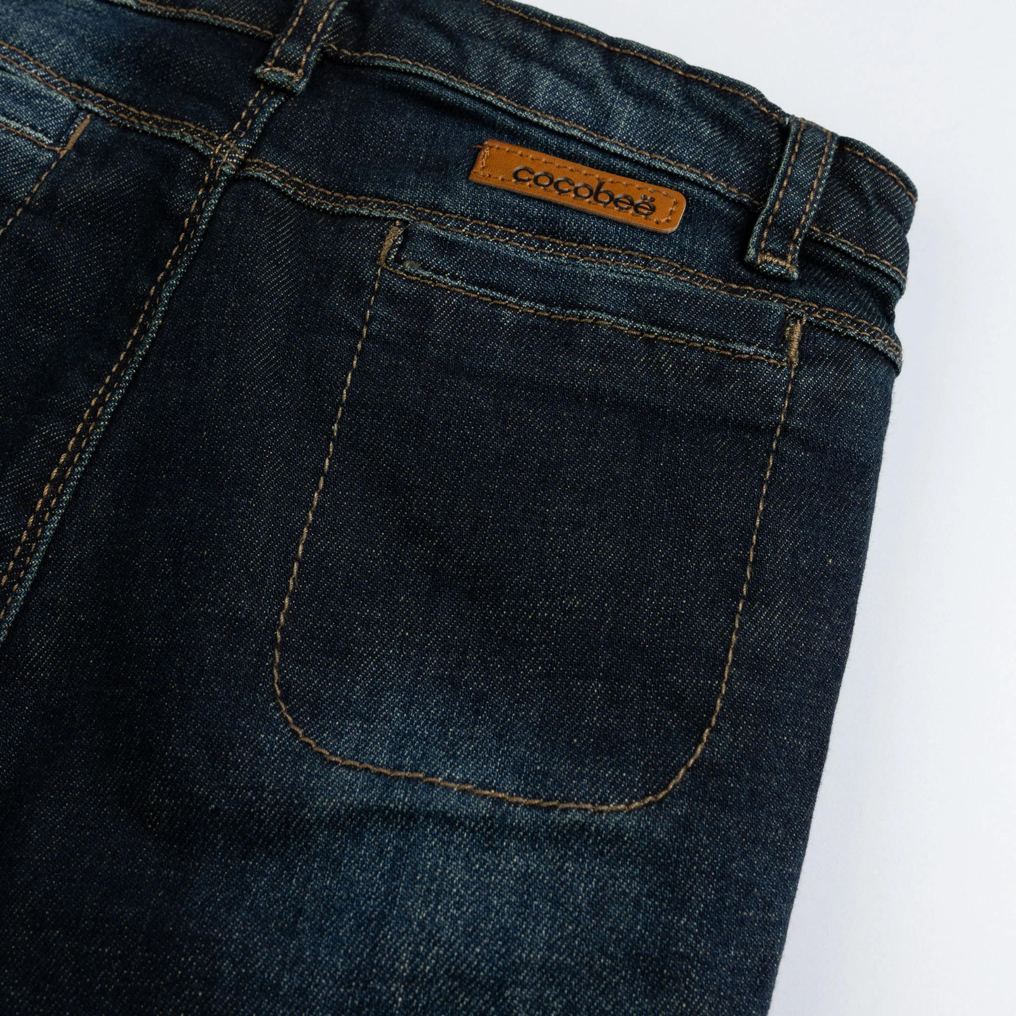 Slim-Fit Dark Denim - Image 2