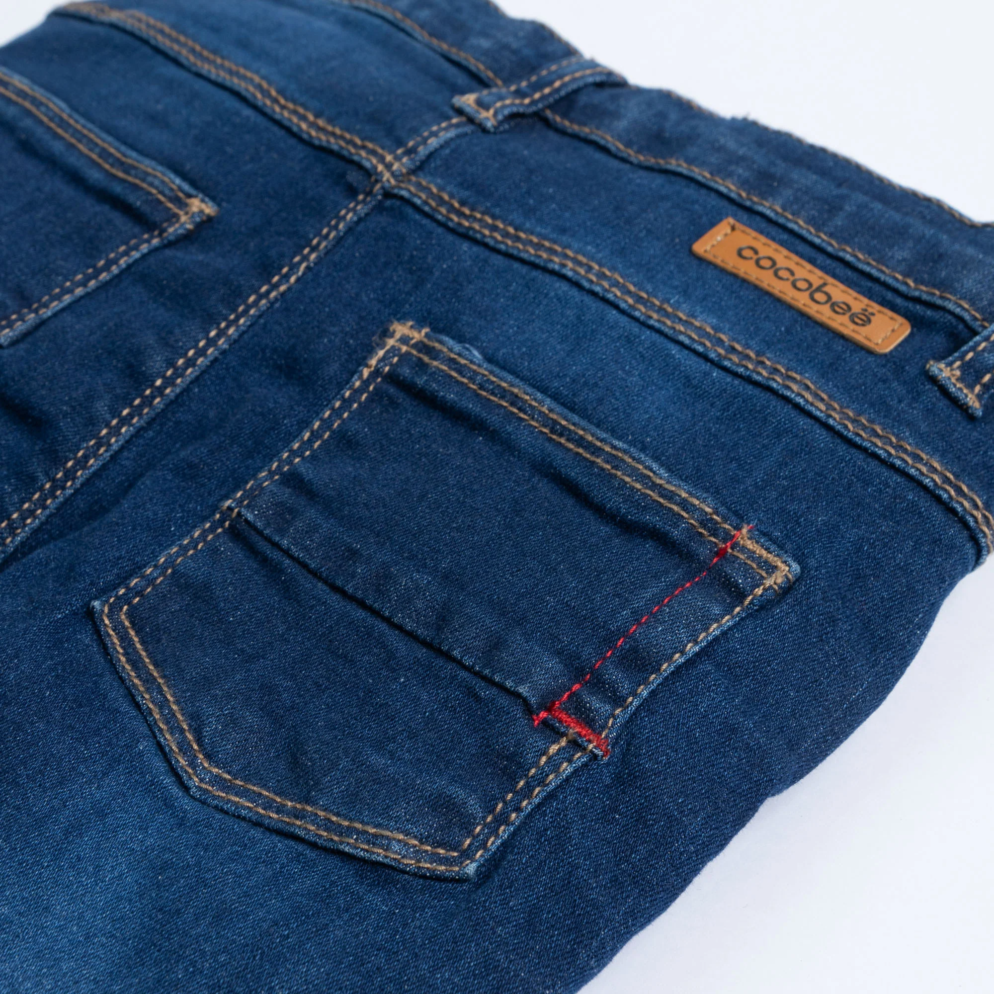 Basic Blue Denim Pant - Image 2