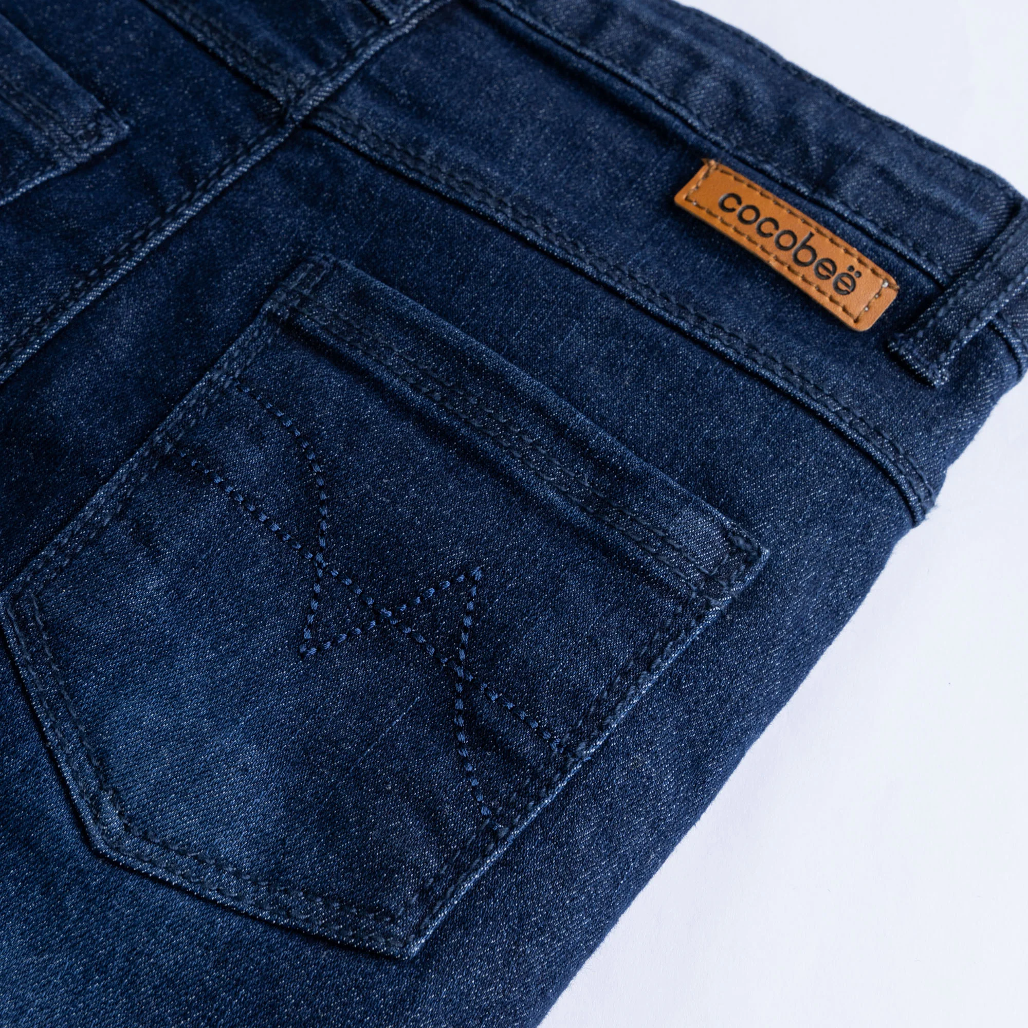 Dark Blue Slim-Fit Denim - Image 3