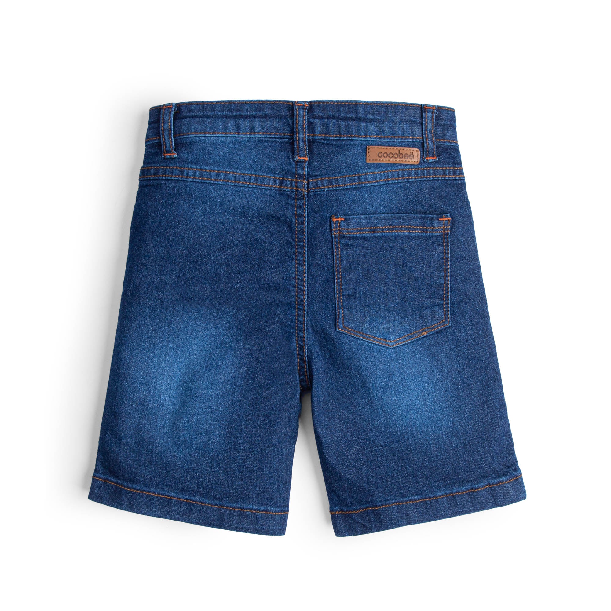 Deep Blue Denim Short - Image 2