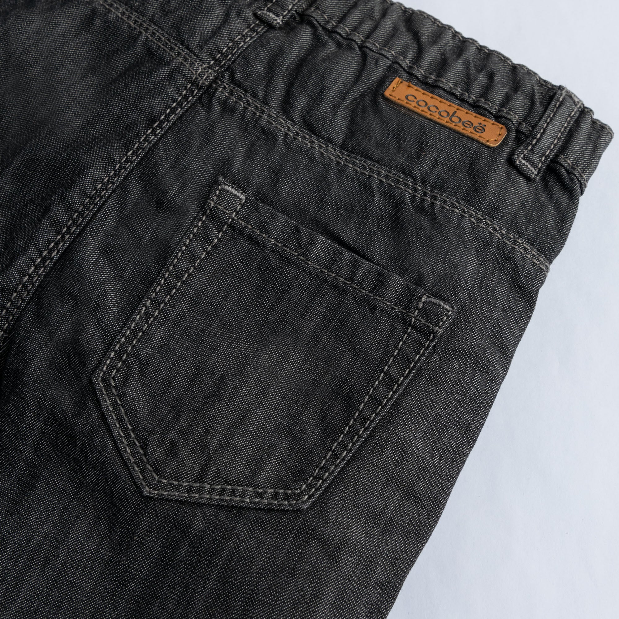 Pocketed Denim Short - Image 3