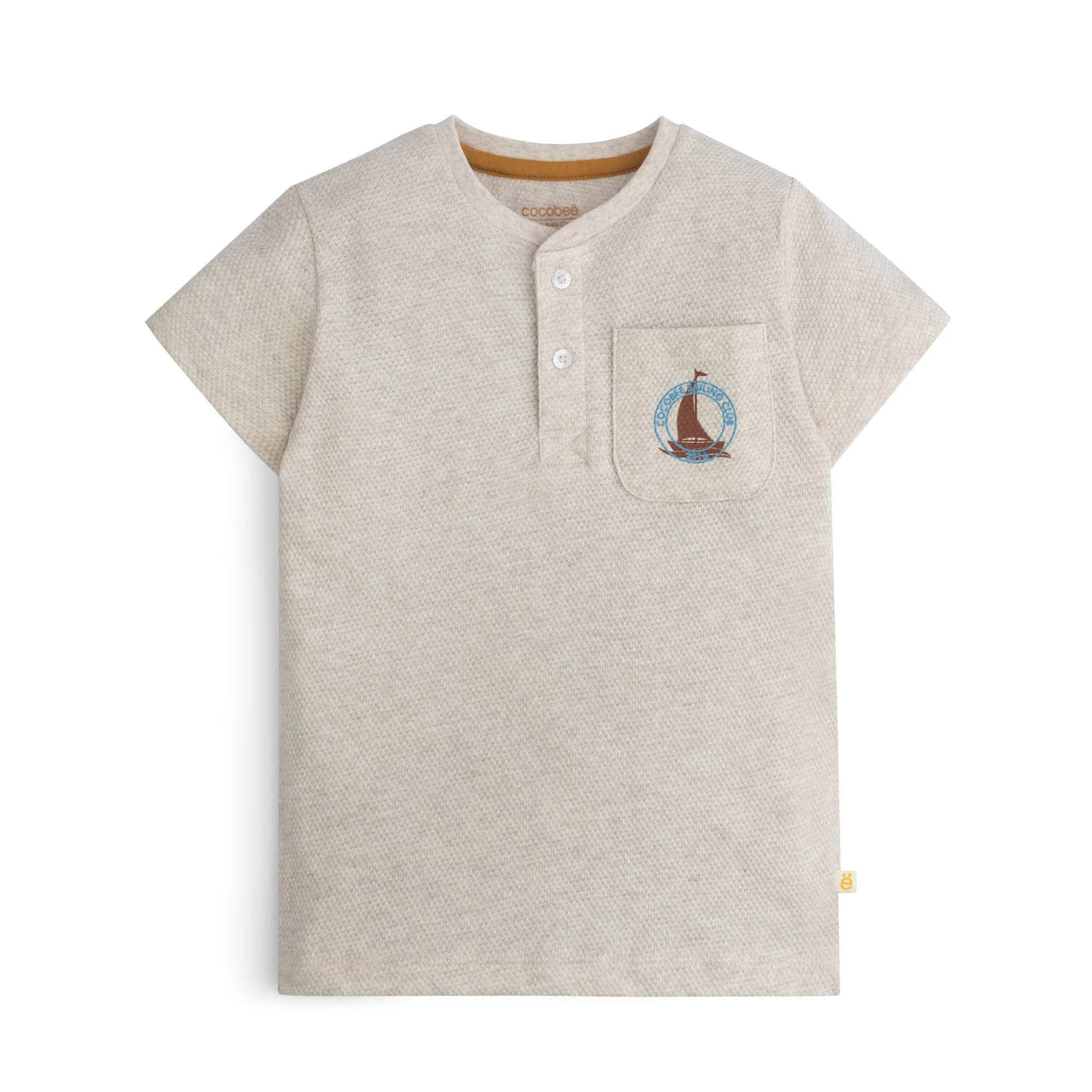 Gray Club Henley